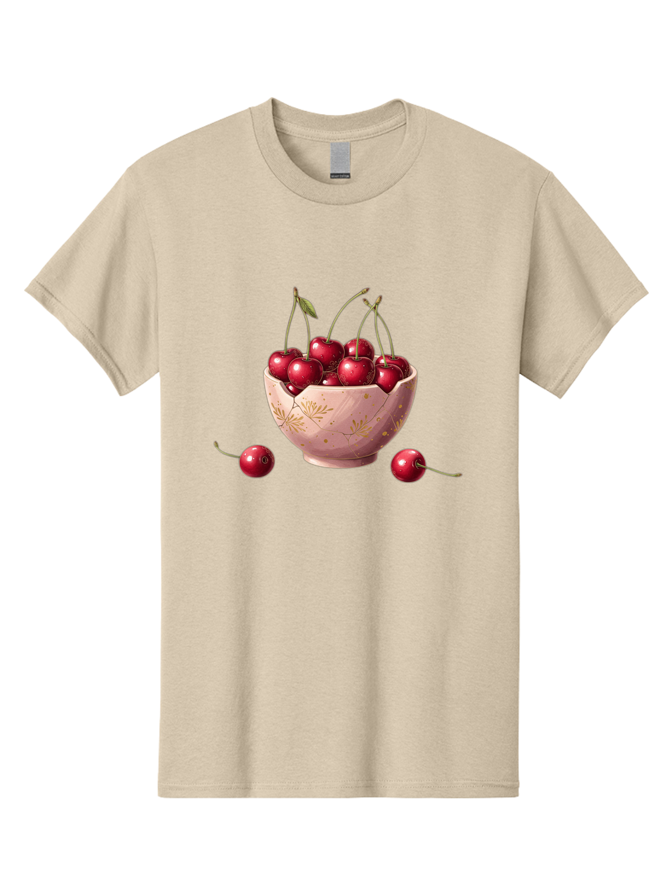 Cherries-In-Bowl-16 Men'S Graphic Tee, 100% Cotton, Comfortable Casual Summer Wear, Machine Washable, Vintage Camera, Old Camera, Antique Camera, Black Camera, Classic Photography, Photography Equipment, Nostalgic Device, Film Camera, Bai680
