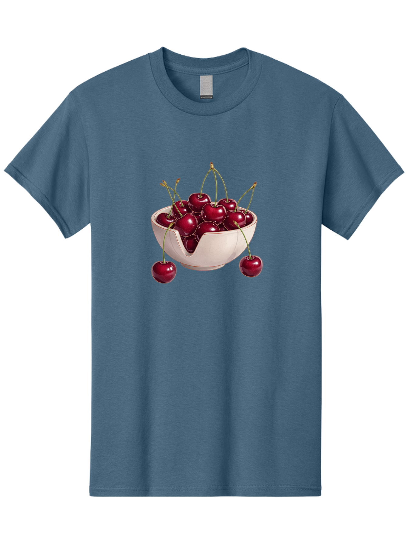 Cherries-In-Bowl-17 Men'S Graphic Tee, 100% Cotton, Comfortable Casual Summer Wear, Machine Washable, Vintage Camera, Old Camera, Antique Camera, Black Camera, Classic Photography, Photography Equipment, Nostalgic Device, Film Camera, Bai681