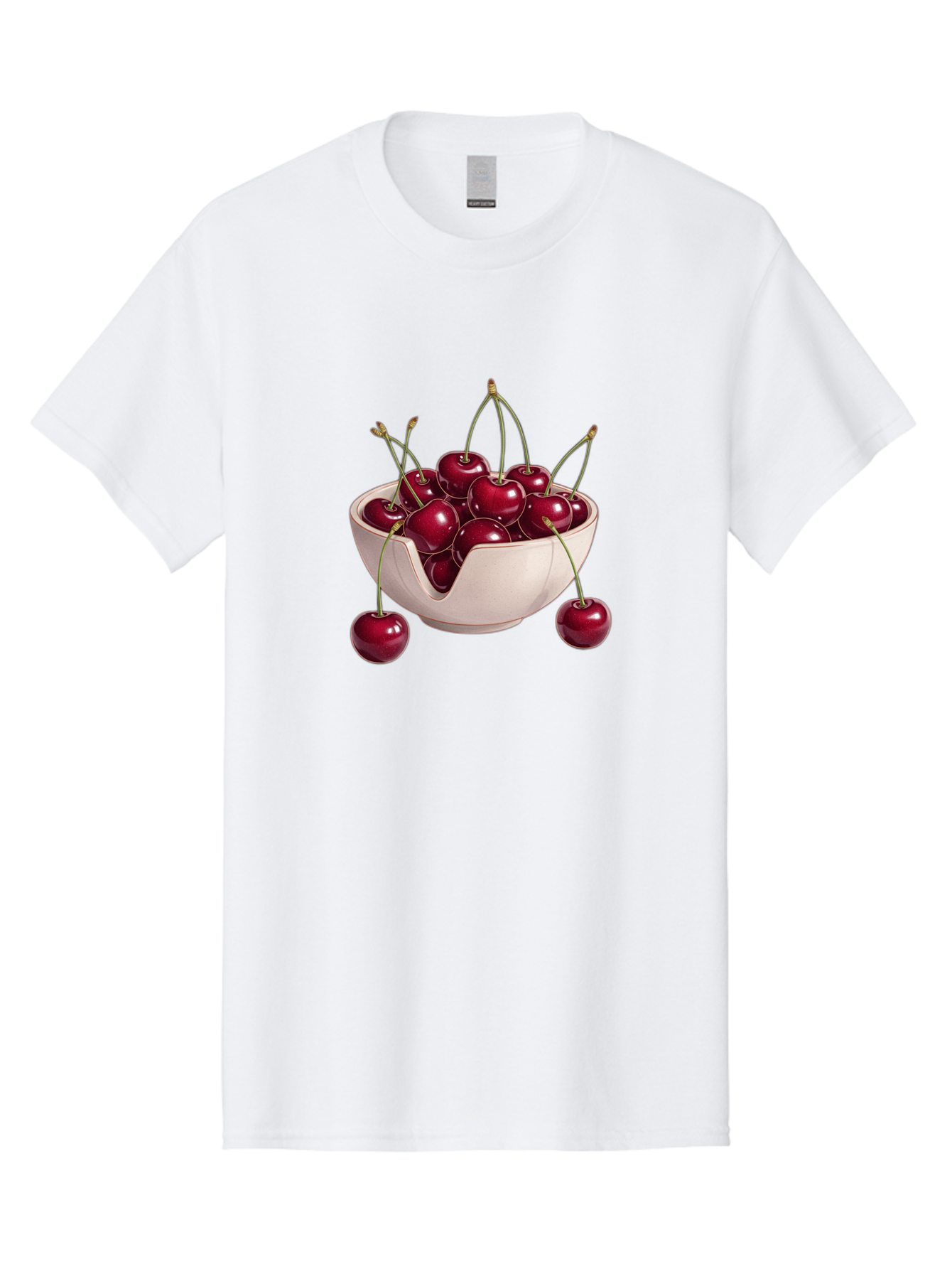Cherries-In-Bowl-17 Men'S Graphic Tee, 100% Cotton, Comfortable Casual Summer Wear, Machine Washable, Vintage Camera, Old Camera, Antique Camera, Black Camera, Classic Photography, Photography Equipment, Nostalgic Device, Film Camera, Bai681