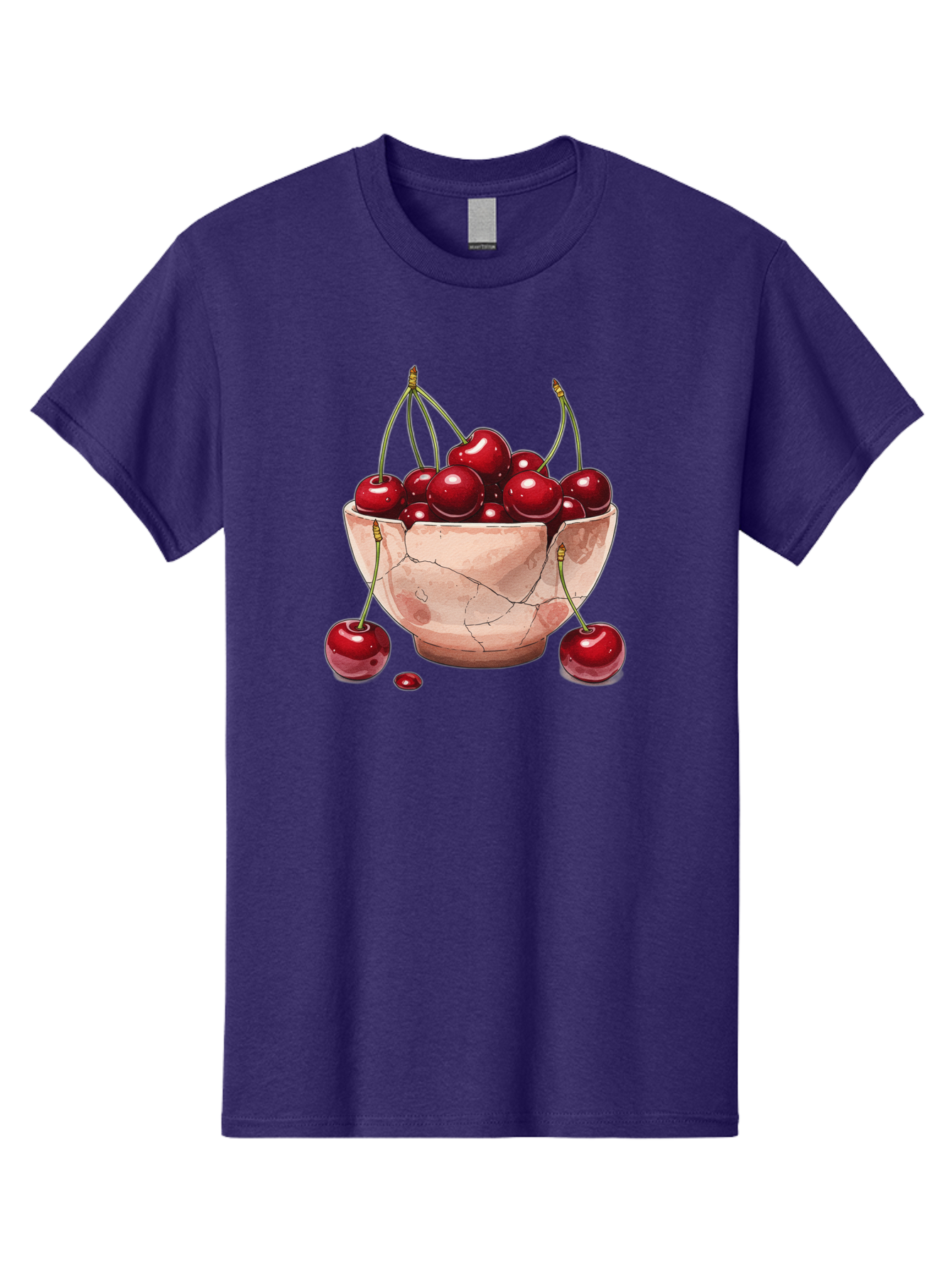 Cherries-In-Bowl-18 Men'S Graphic Tee, 100% Cotton, Comfortable Casual Summer Wear, Machine Washable, Vintage Camera, Old Camera, Antique Camera, Black Camera, Classic Photography, Photography Equipment, Nostalgic Device, Film Camera, Bai682
