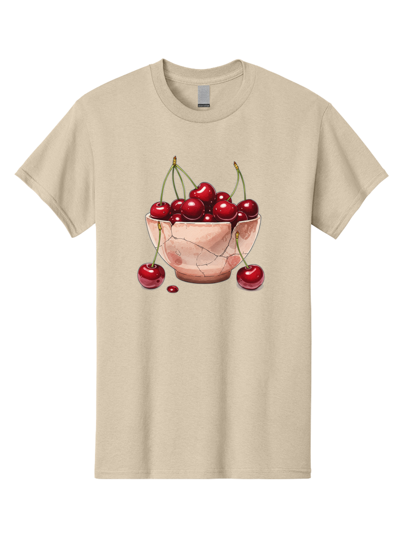 Cherries-In-Bowl-18 Men'S Graphic Tee, 100% Cotton, Comfortable Casual Summer Wear, Machine Washable, Vintage Camera, Old Camera, Antique Camera, Black Camera, Classic Photography, Photography Equipment, Nostalgic Device, Film Camera, Bai682