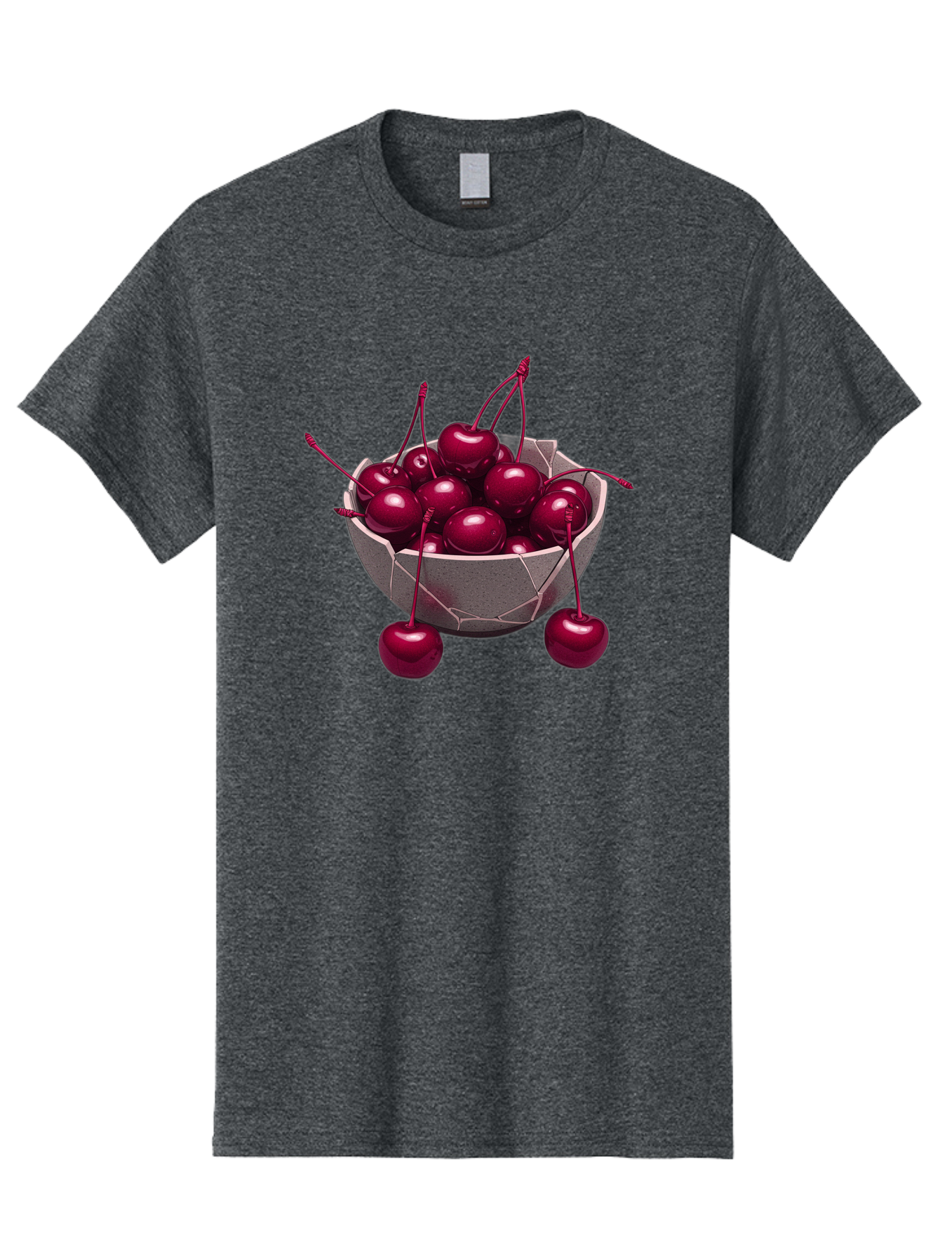 Cherries-In-Bowl-19 Men'S Graphic Tee, 100% Cotton, Comfortable Casual Summer Wear, Machine Washable, Vintage Camera, Old Camera, Antique Camera, Black Camera, Classic Photography, Photography Equipment, Nostalgic Device, Film Camera, Bai683