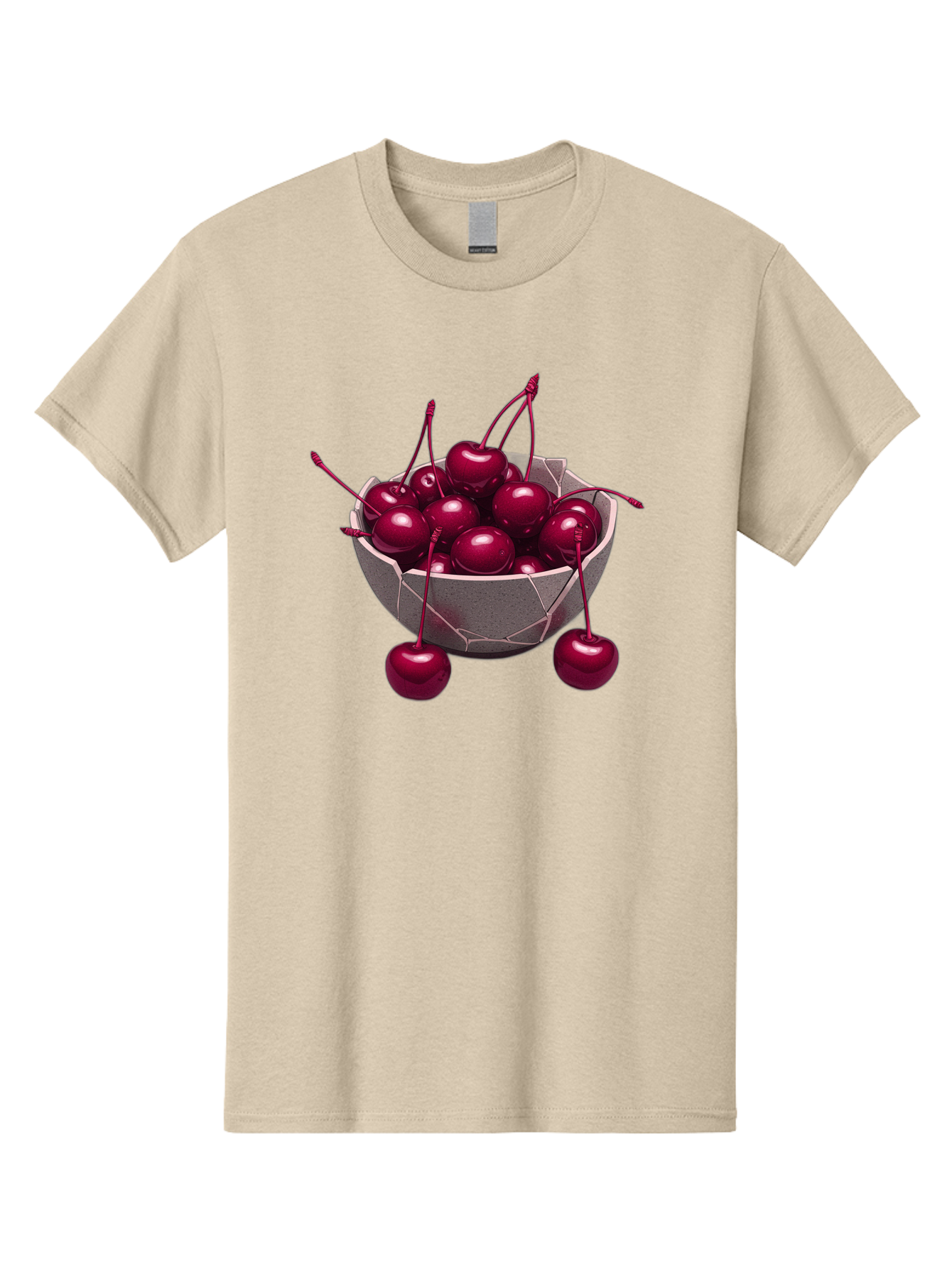 Cherries-In-Bowl-19 Men'S Graphic Tee, 100% Cotton, Comfortable Casual Summer Wear, Machine Washable, Vintage Camera, Old Camera, Antique Camera, Black Camera, Classic Photography, Photography Equipment, Nostalgic Device, Film Camera, Bai683