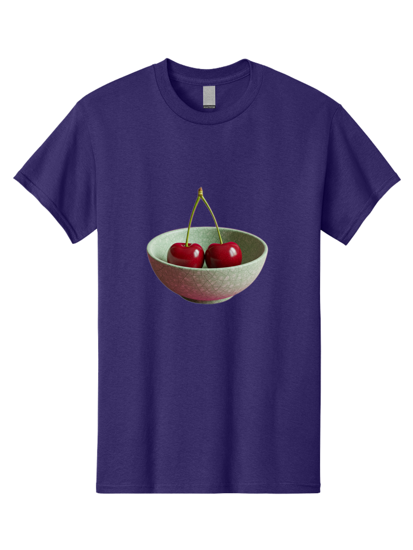 Cherries-In-Bowl-2 Men'S Graphic Tee, 100% Cotton, Comfortable Casual Summer Wear, Machine Washable, Vintage Camera, Old Camera, Antique Camera, Black Camera, Classic Photography, Photography Equipment, Nostalgic Device, Film Camera, Bai684