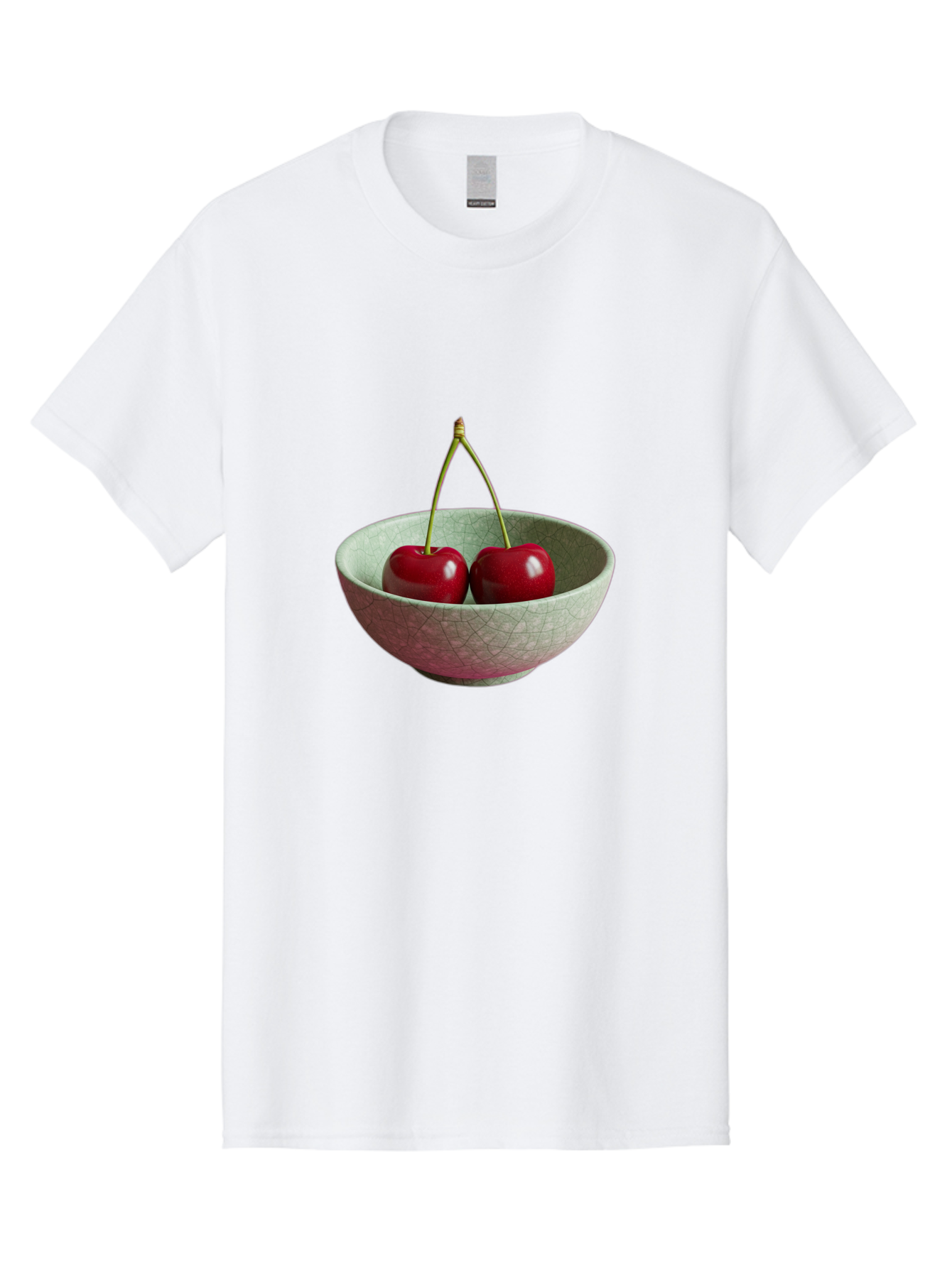 Cherries-In-Bowl-2 Men'S Graphic Tee, 100% Cotton, Comfortable Casual Summer Wear, Machine Washable, Vintage Camera, Old Camera, Antique Camera, Black Camera, Classic Photography, Photography Equipment, Nostalgic Device, Film Camera, Bai684