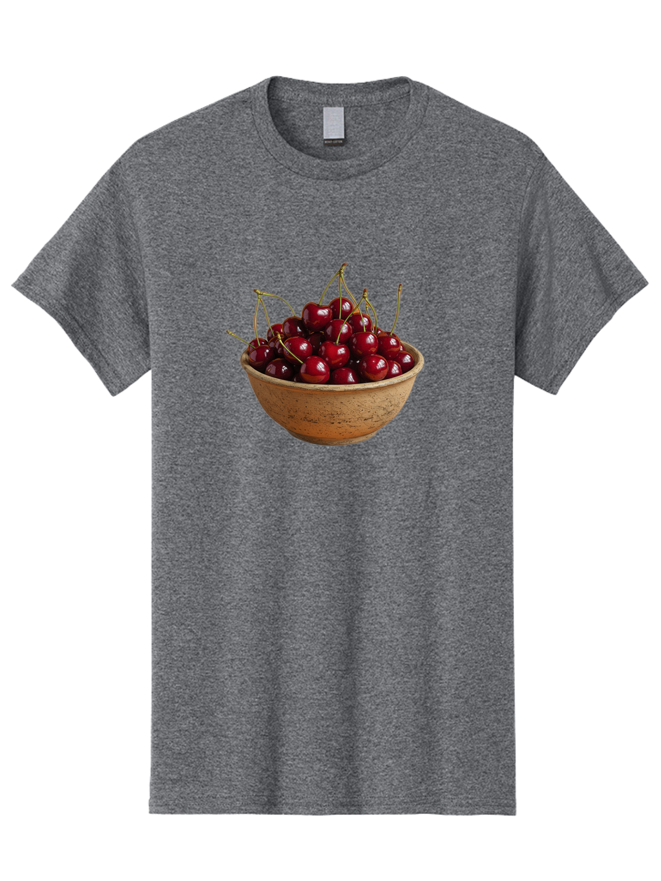 Cherries-In-Bowl-20 Men'S Graphic Tee, 100% Cotton, Comfortable Casual Summer Wear, Machine Washable, Vintage Camera, Old Camera, Antique Camera, Black Camera, Classic Photography, Photography Equipment, Nostalgic Device, Film Camera, Bai685