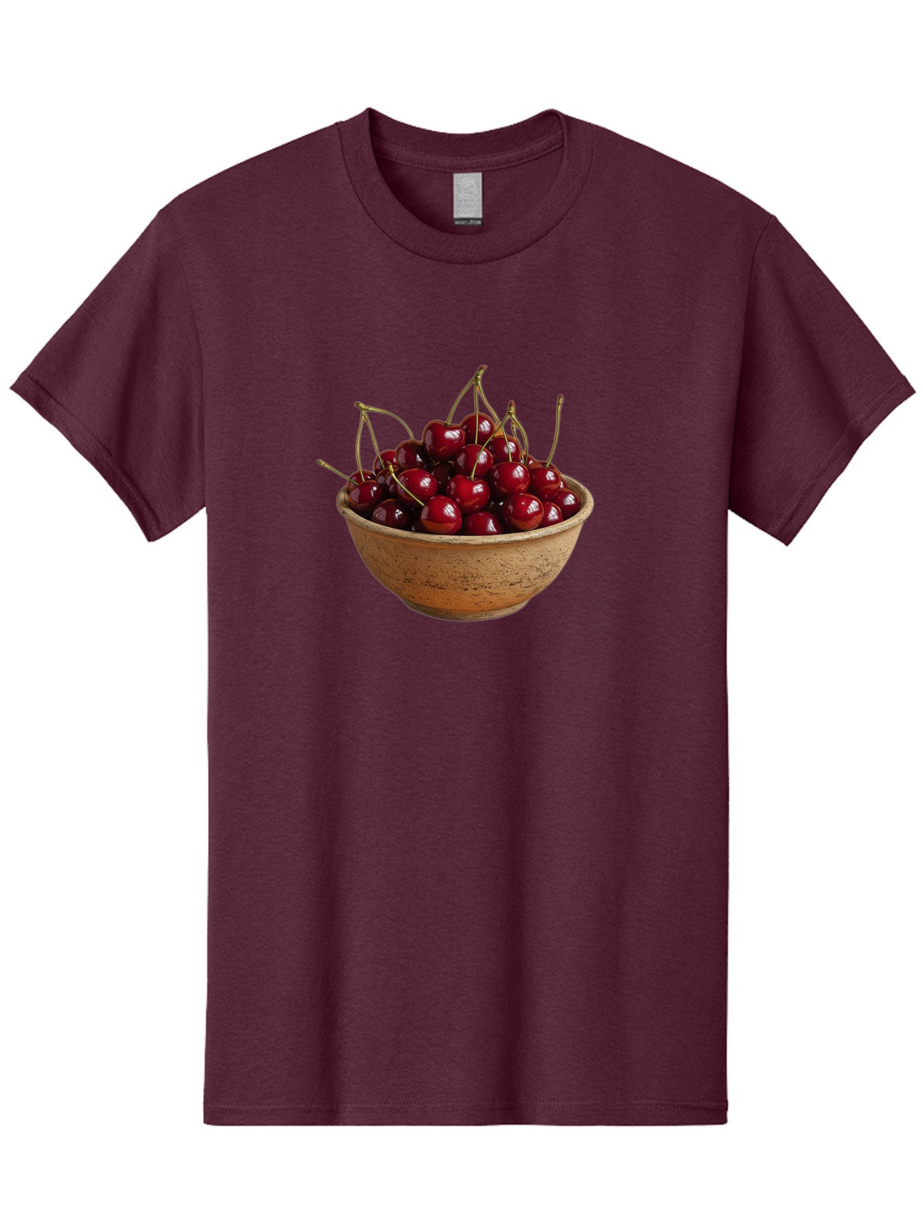 Cherries-In-Bowl-20 Men'S Graphic Tee, 100% Cotton, Comfortable Casual Summer Wear, Machine Washable, Vintage Camera, Old Camera, Antique Camera, Black Camera, Classic Photography, Photography Equipment, Nostalgic Device, Film Camera, Bai685