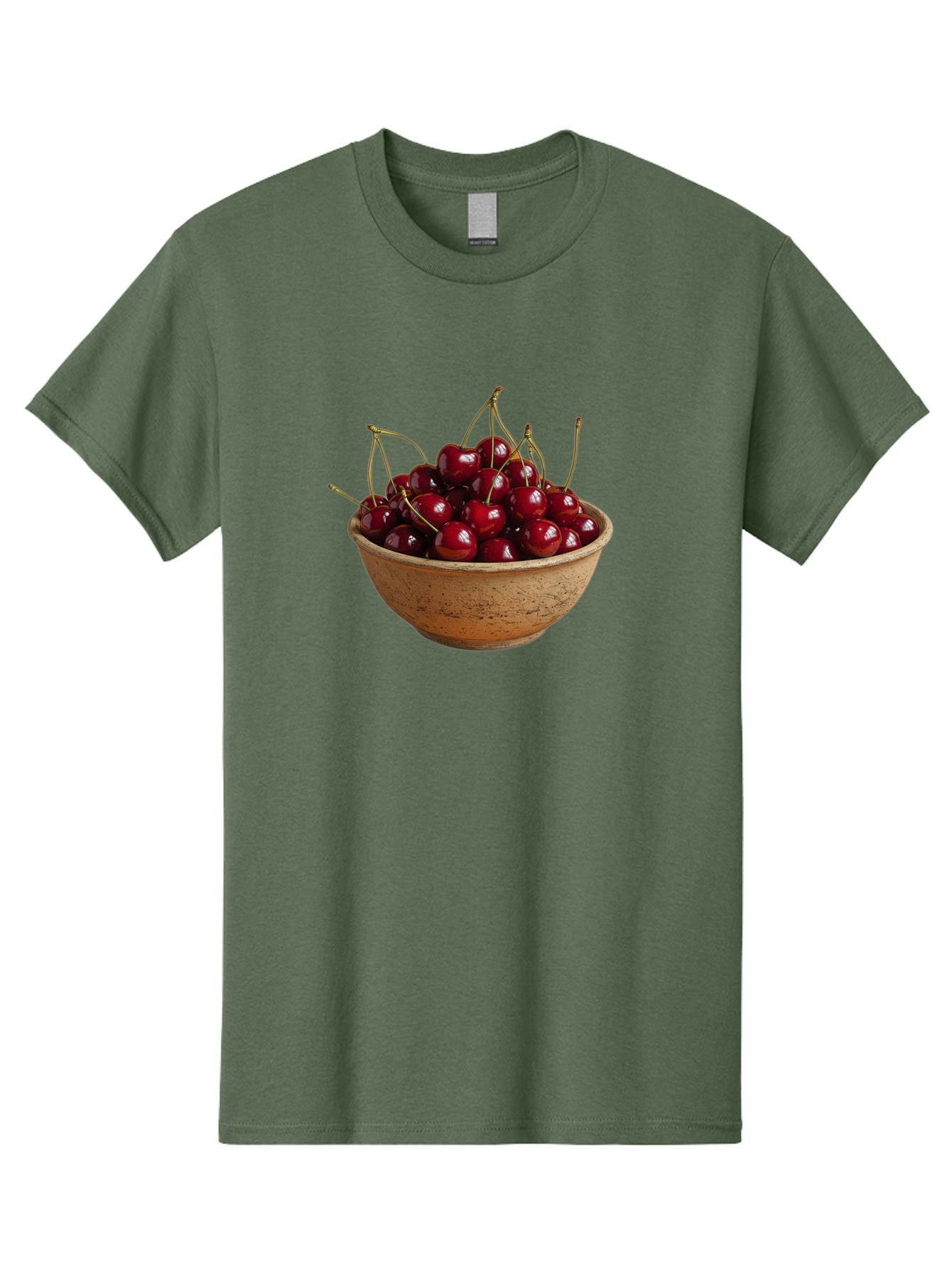 Cherries-In-Bowl-20 Men'S Graphic Tee, 100% Cotton, Comfortable Casual Summer Wear, Machine Washable, Vintage Camera, Old Camera, Antique Camera, Black Camera, Classic Photography, Photography Equipment, Nostalgic Device, Film Camera, Bai685
