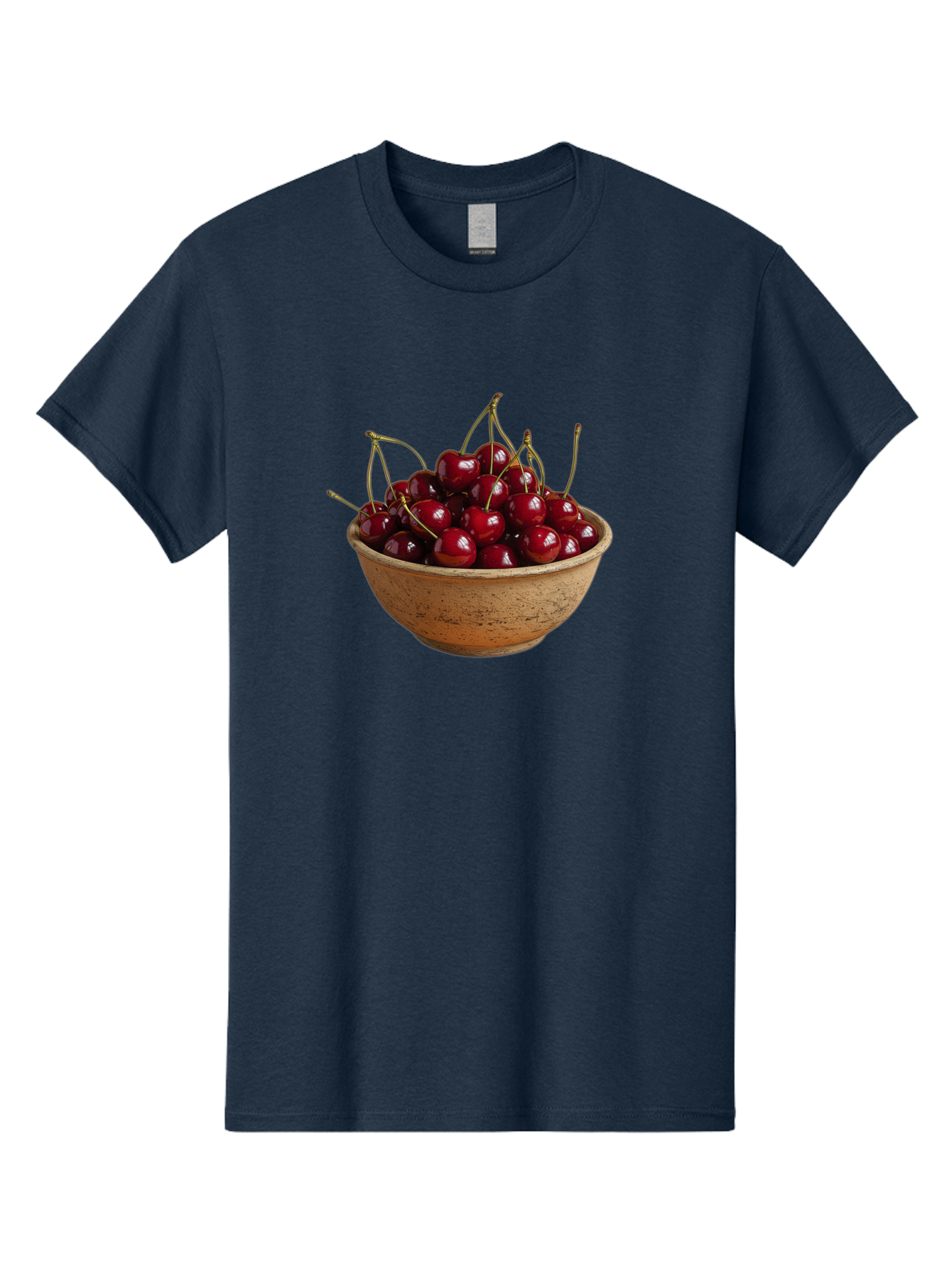 Cherries-In-Bowl-20 Men'S Graphic Tee, 100% Cotton, Comfortable Casual Summer Wear, Machine Washable, Vintage Camera, Old Camera, Antique Camera, Black Camera, Classic Photography, Photography Equipment, Nostalgic Device, Film Camera, Bai685