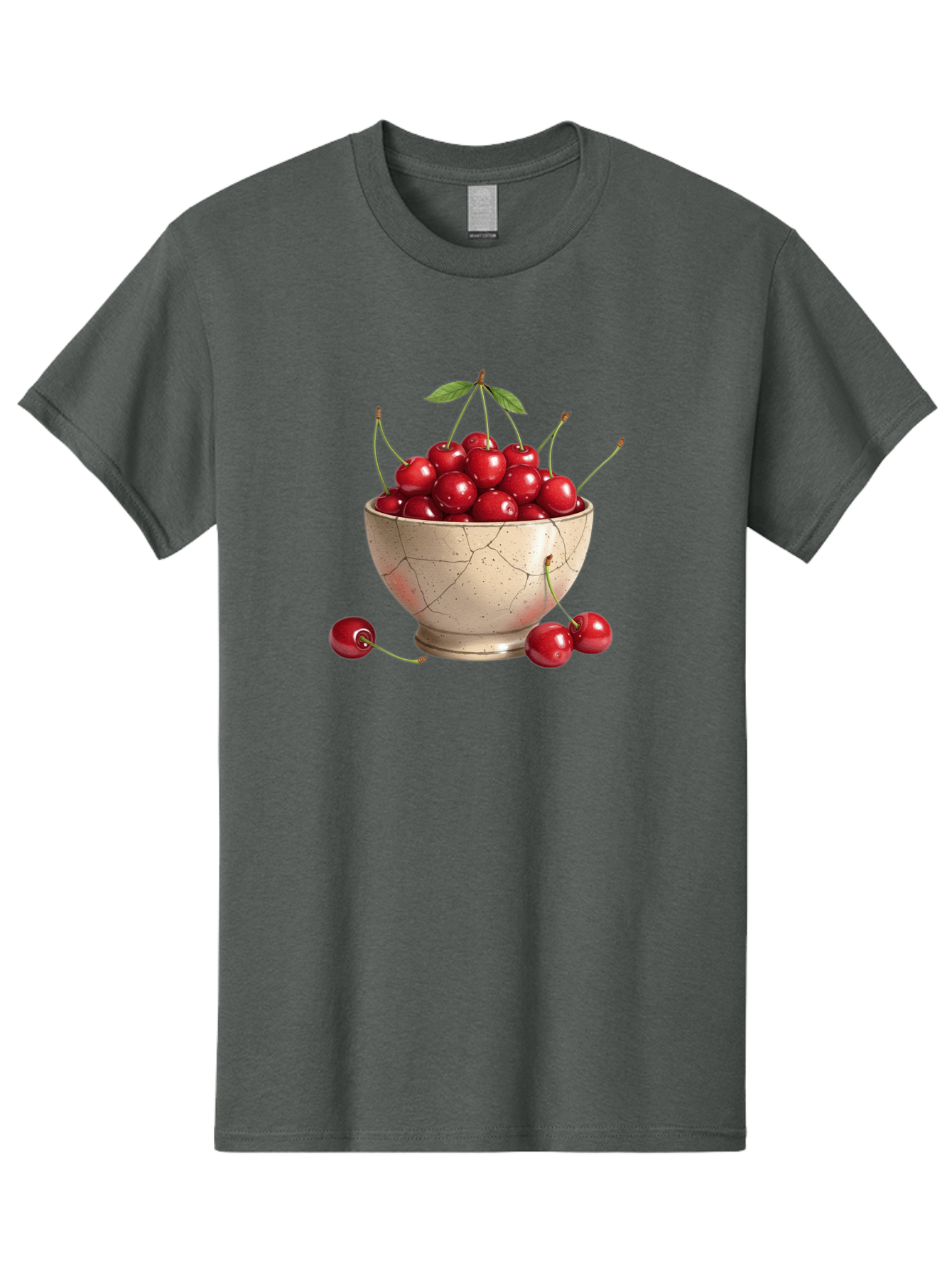 Cherries-In-Bowl-21 Men'S Graphic Tee, 100% Cotton, Comfortable Casual Summer Wear, Machine Washable, Vintage Camera, Old Camera, Antique Camera, Black Camera, Classic Photography, Photography Equipment, Nostalgic Device, Film Camera, Bai686