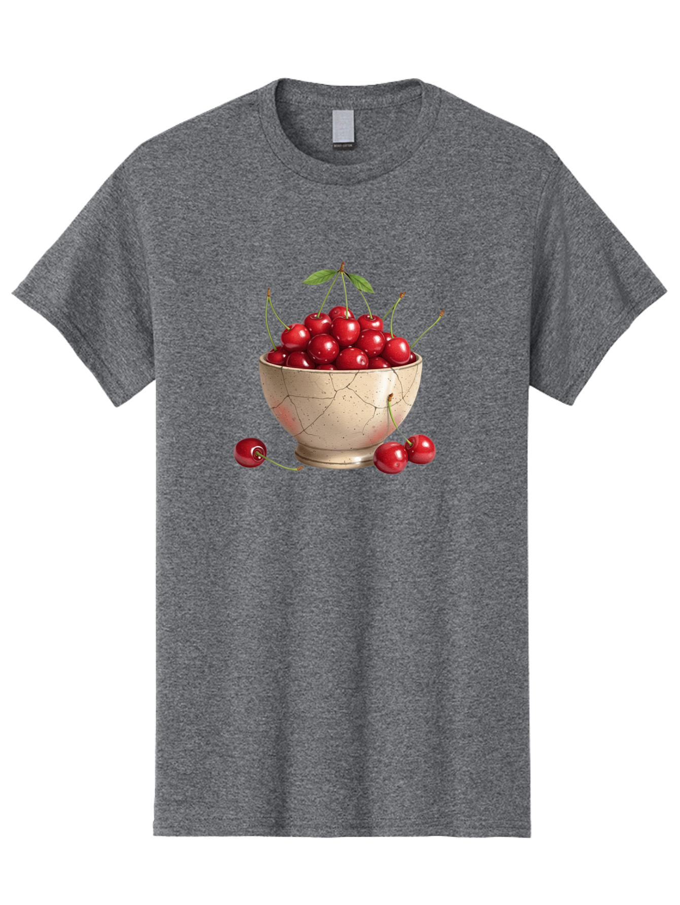 Cherries-In-Bowl-21 Men'S Graphic Tee, 100% Cotton, Comfortable Casual Summer Wear, Machine Washable, Vintage Camera, Old Camera, Antique Camera, Black Camera, Classic Photography, Photography Equipment, Nostalgic Device, Film Camera, Bai686