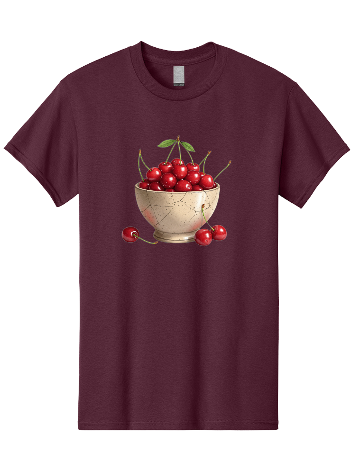 Cherries-In-Bowl-21 Men'S Graphic Tee, 100% Cotton, Comfortable Casual Summer Wear, Machine Washable, Vintage Camera, Old Camera, Antique Camera, Black Camera, Classic Photography, Photography Equipment, Nostalgic Device, Film Camera, Bai686