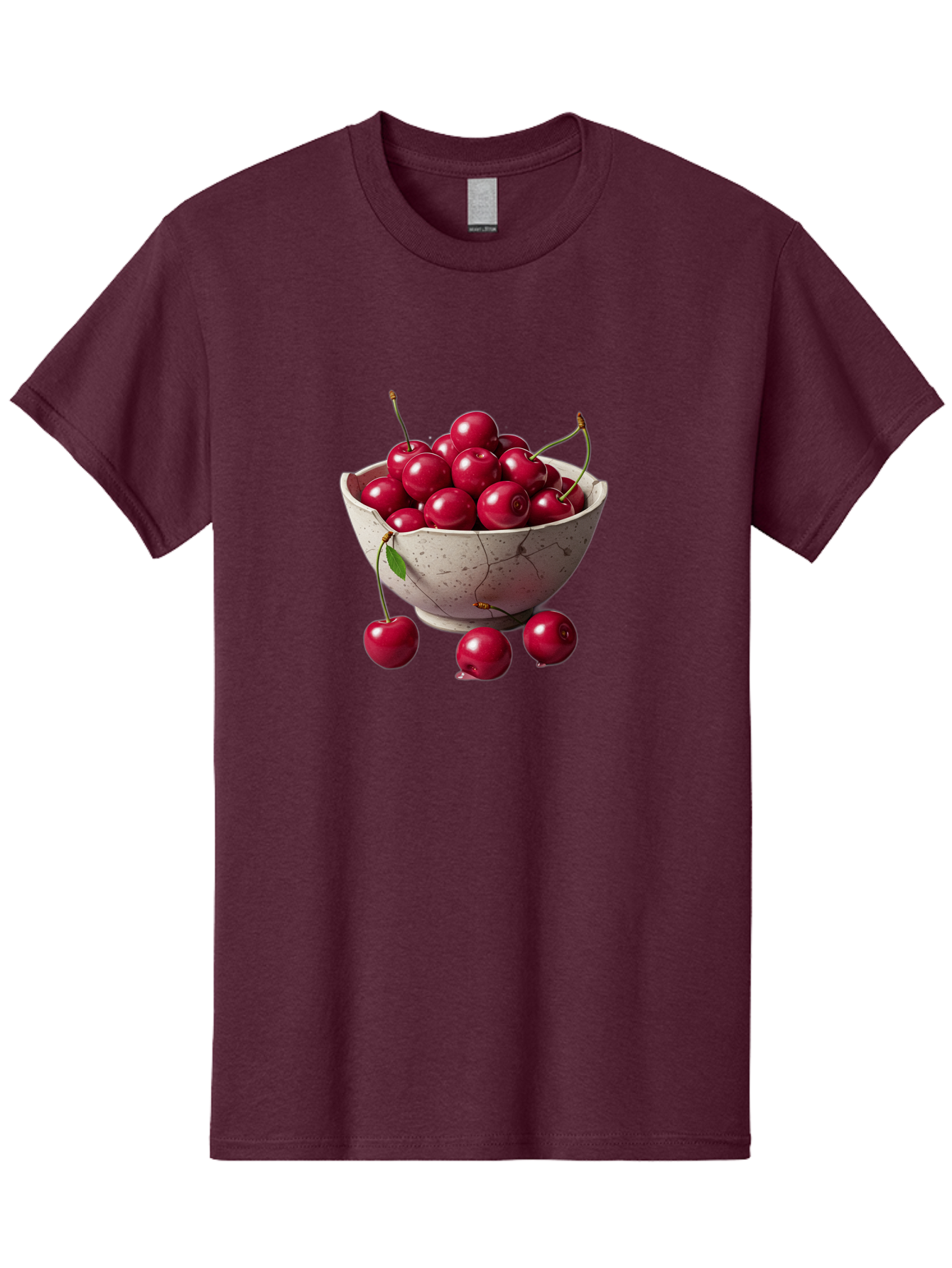 Cherries-In-Bowl-22 Men'S Graphic Tee, 100% Cotton, Comfortable Casual Summer Wear, Machine Washable, Vintage Camera, Old Camera, Antique Camera, Black Camera, Classic Photography, Photography Equipment, Nostalgic Device, Film Camera, Bai687