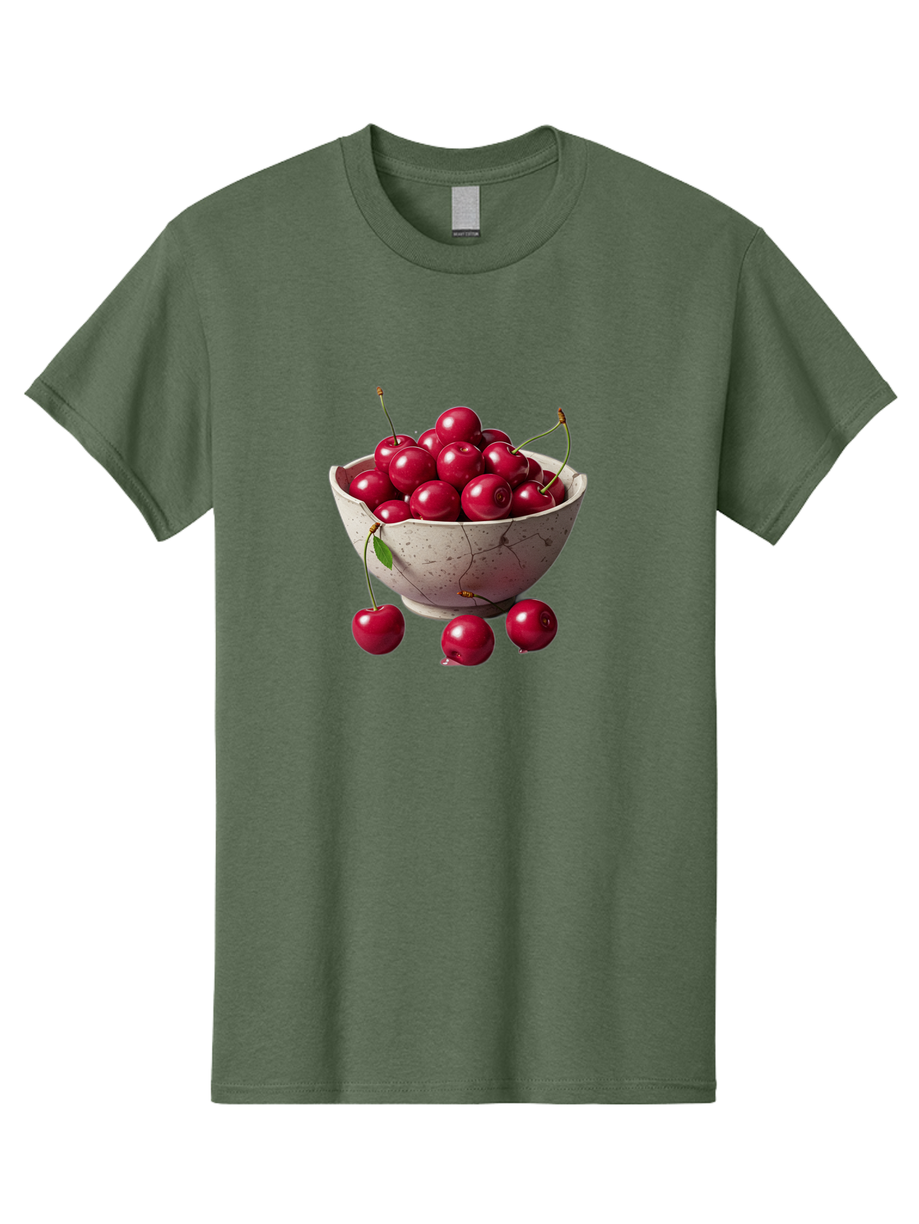 Cherries-In-Bowl-22 Men'S Graphic Tee, 100% Cotton, Comfortable Casual Summer Wear, Machine Washable, Vintage Camera, Old Camera, Antique Camera, Black Camera, Classic Photography, Photography Equipment, Nostalgic Device, Film Camera, Bai687