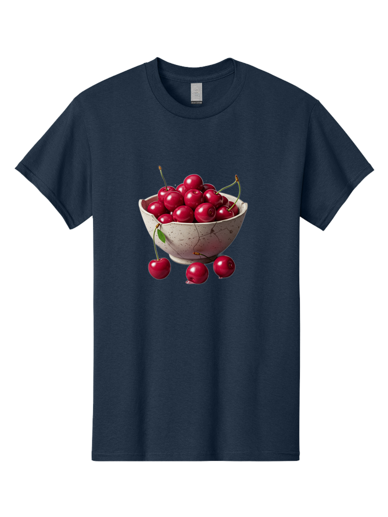 Cherries-In-Bowl-22 Men'S Graphic Tee, 100% Cotton, Comfortable Casual Summer Wear, Machine Washable, Vintage Camera, Old Camera, Antique Camera, Black Camera, Classic Photography, Photography Equipment, Nostalgic Device, Film Camera, Bai687