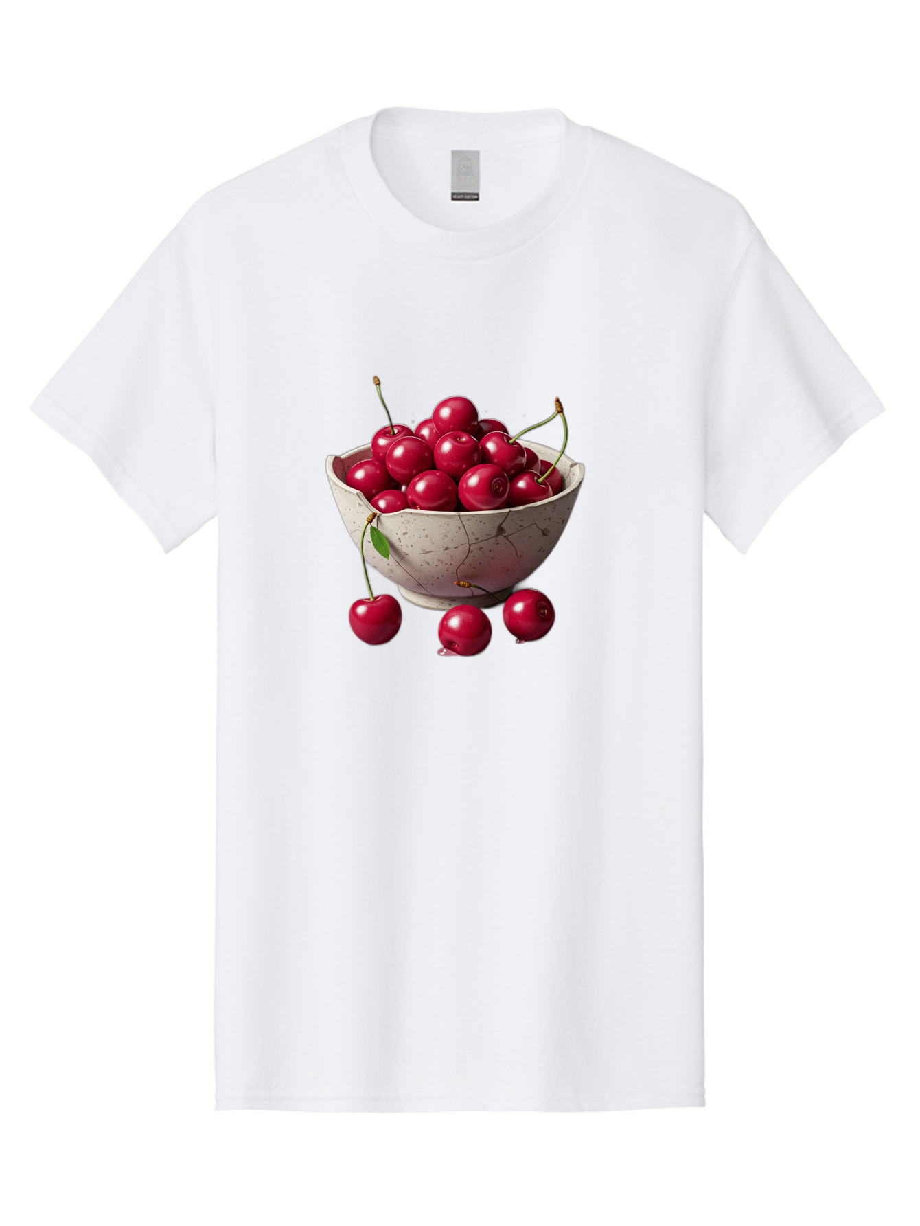 Cherries-In-Bowl-22 Men'S Graphic Tee, 100% Cotton, Comfortable Casual Summer Wear, Machine Washable, Vintage Camera, Old Camera, Antique Camera, Black Camera, Classic Photography, Photography Equipment, Nostalgic Device, Film Camera, Bai687