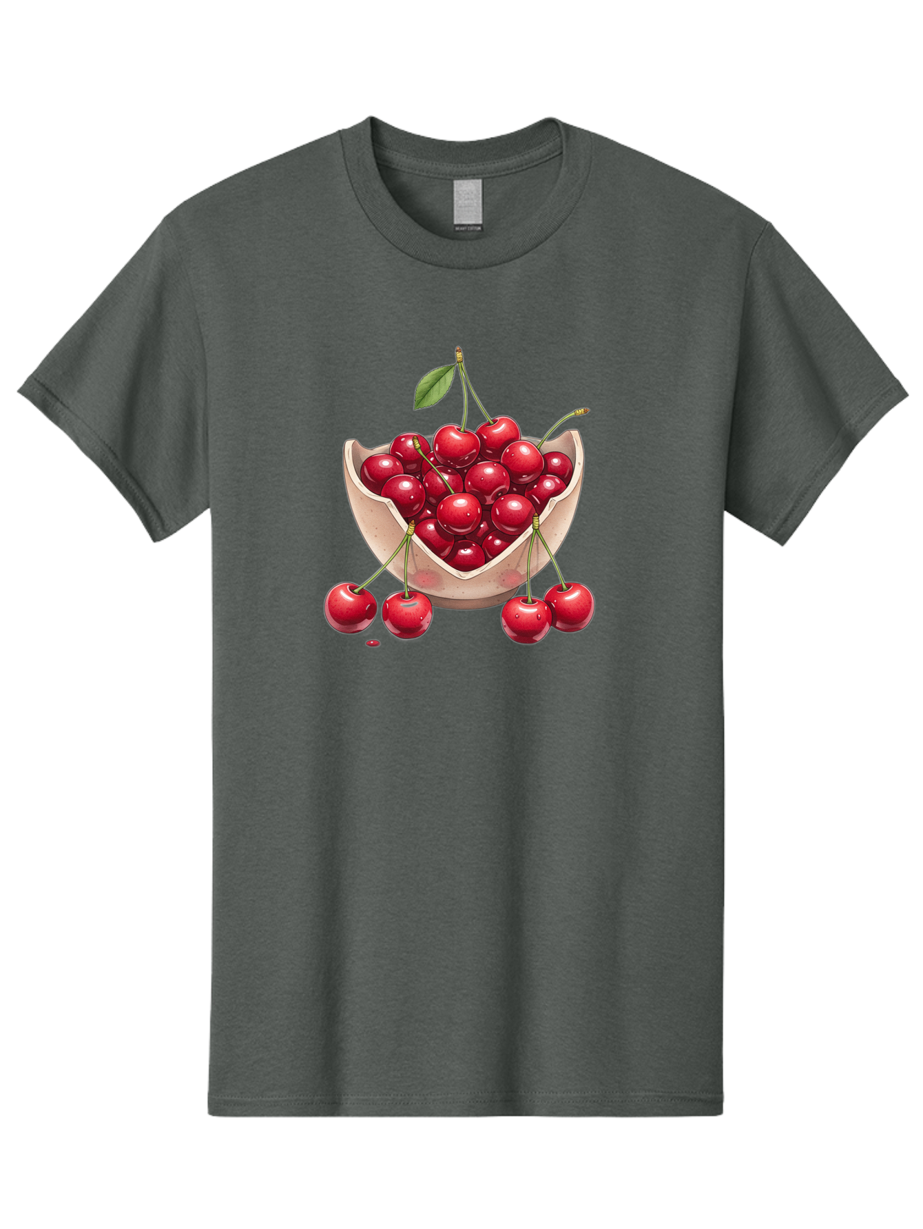 Cherries-In-Bowl-23 Men'S Graphic Tee, 100% Cotton, Comfortable Casual Summer Wear, Machine Washable, Vintage Camera, Old Camera, Antique Camera, Black Camera, Classic Photography, Photography Equipment, Nostalgic Device, Film Camera, Bai688