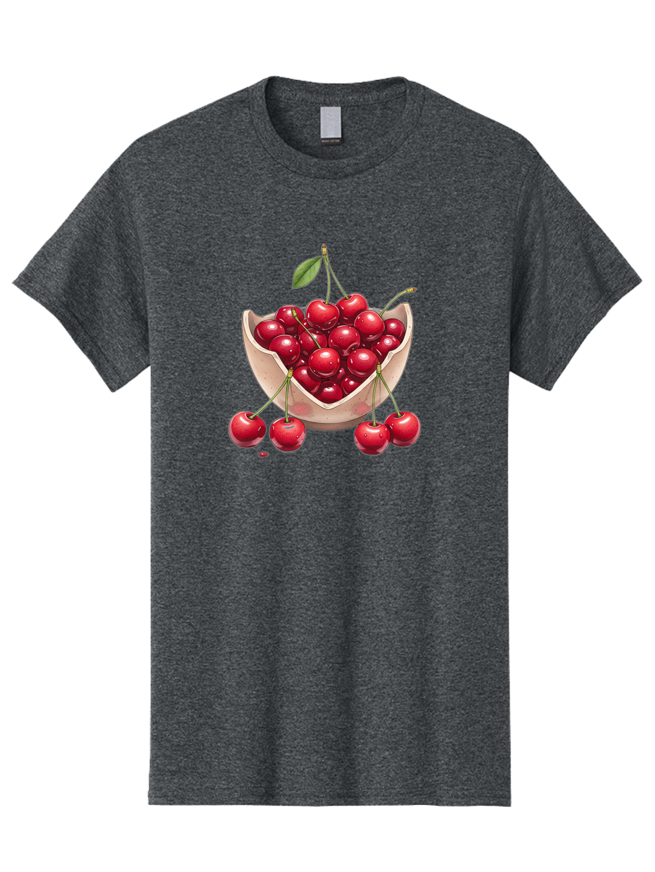 Cherries-In-Bowl-23 Men'S Graphic Tee, 100% Cotton, Comfortable Casual Summer Wear, Machine Washable, Vintage Camera, Old Camera, Antique Camera, Black Camera, Classic Photography, Photography Equipment, Nostalgic Device, Film Camera, Bai688