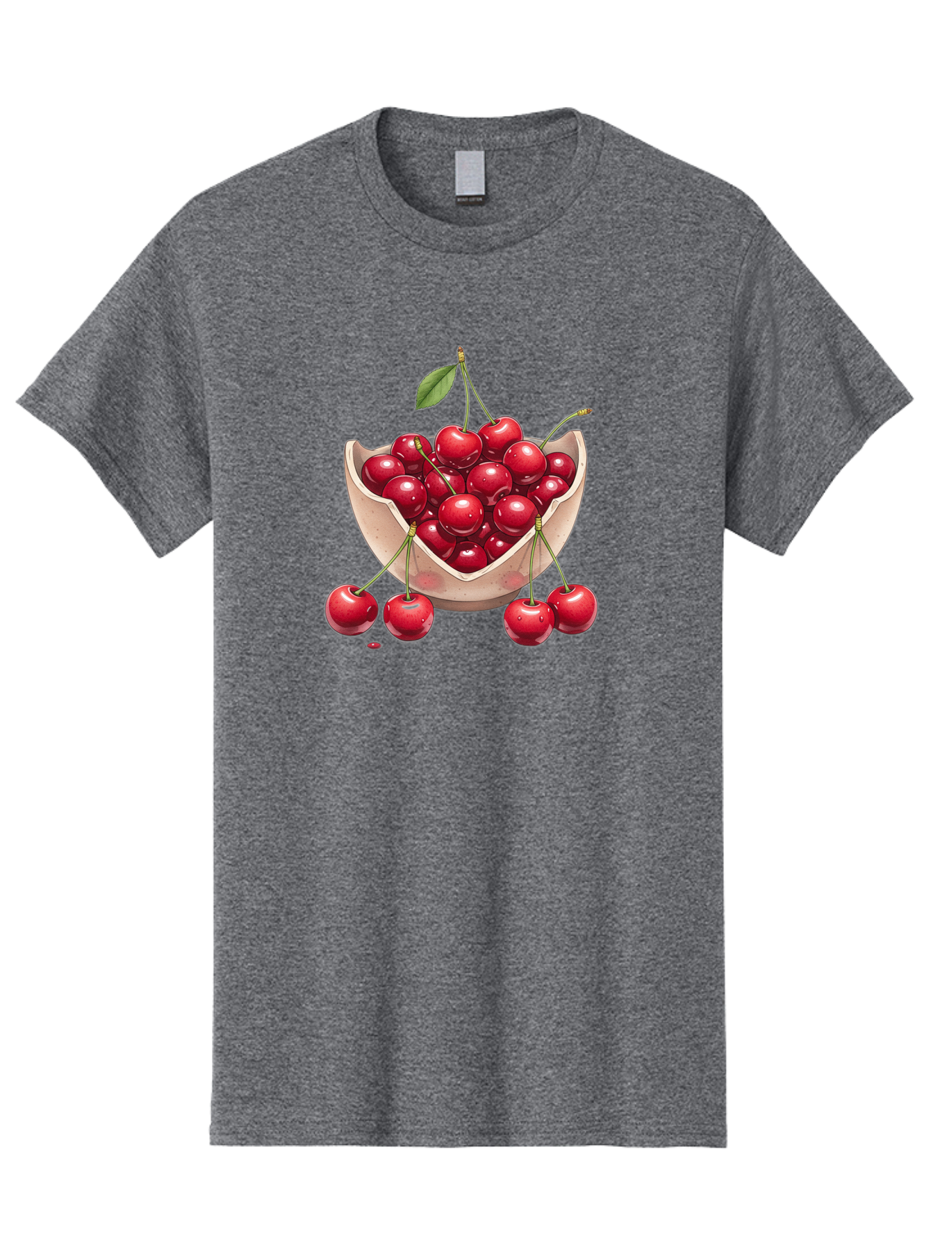 Cherries-In-Bowl-23 Men'S Graphic Tee, 100% Cotton, Comfortable Casual Summer Wear, Machine Washable, Vintage Camera, Old Camera, Antique Camera, Black Camera, Classic Photography, Photography Equipment, Nostalgic Device, Film Camera, Bai688