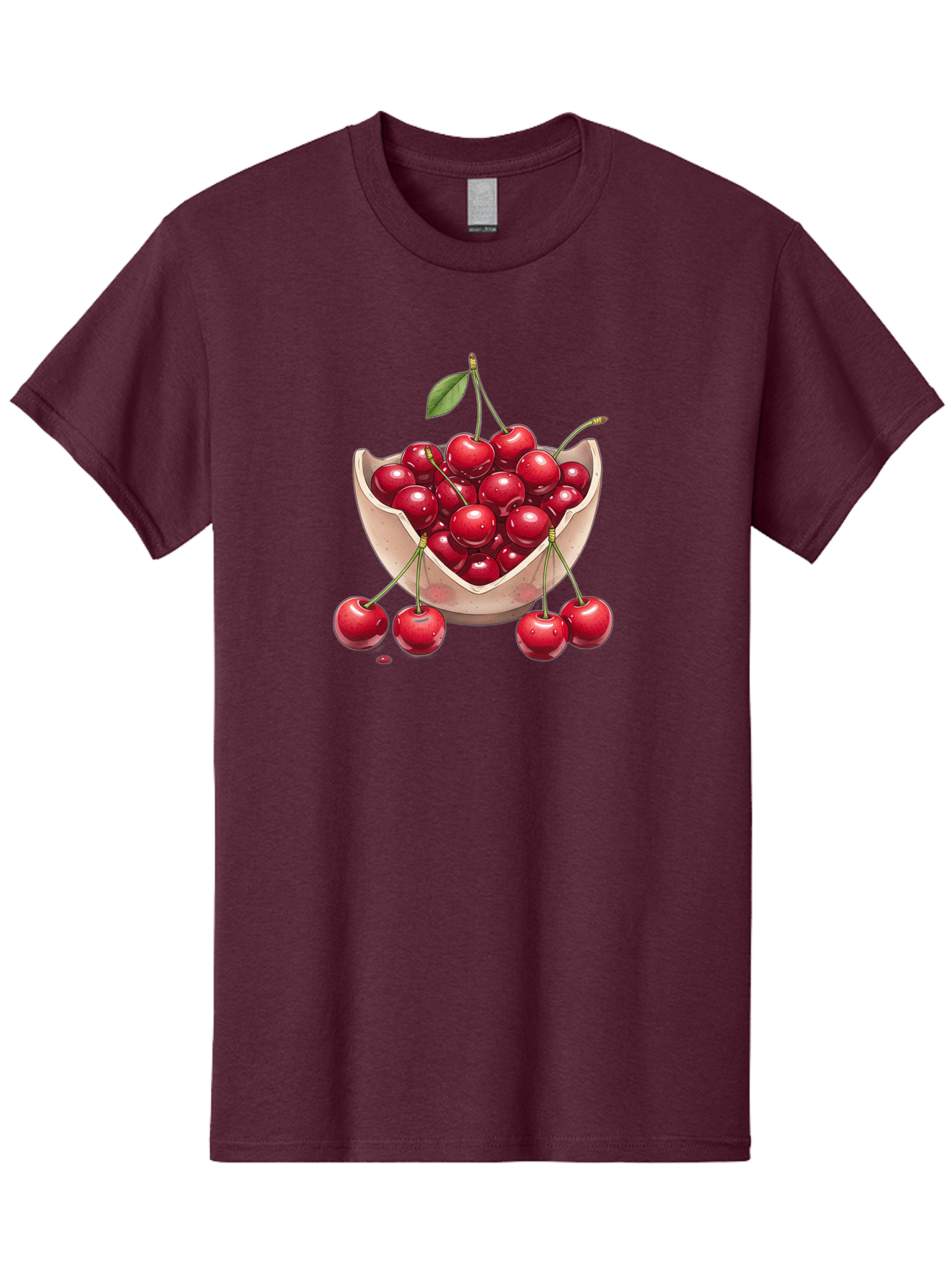 Cherries-In-Bowl-23 Men'S Graphic Tee, 100% Cotton, Comfortable Casual Summer Wear, Machine Washable, Vintage Camera, Old Camera, Antique Camera, Black Camera, Classic Photography, Photography Equipment, Nostalgic Device, Film Camera, Bai688