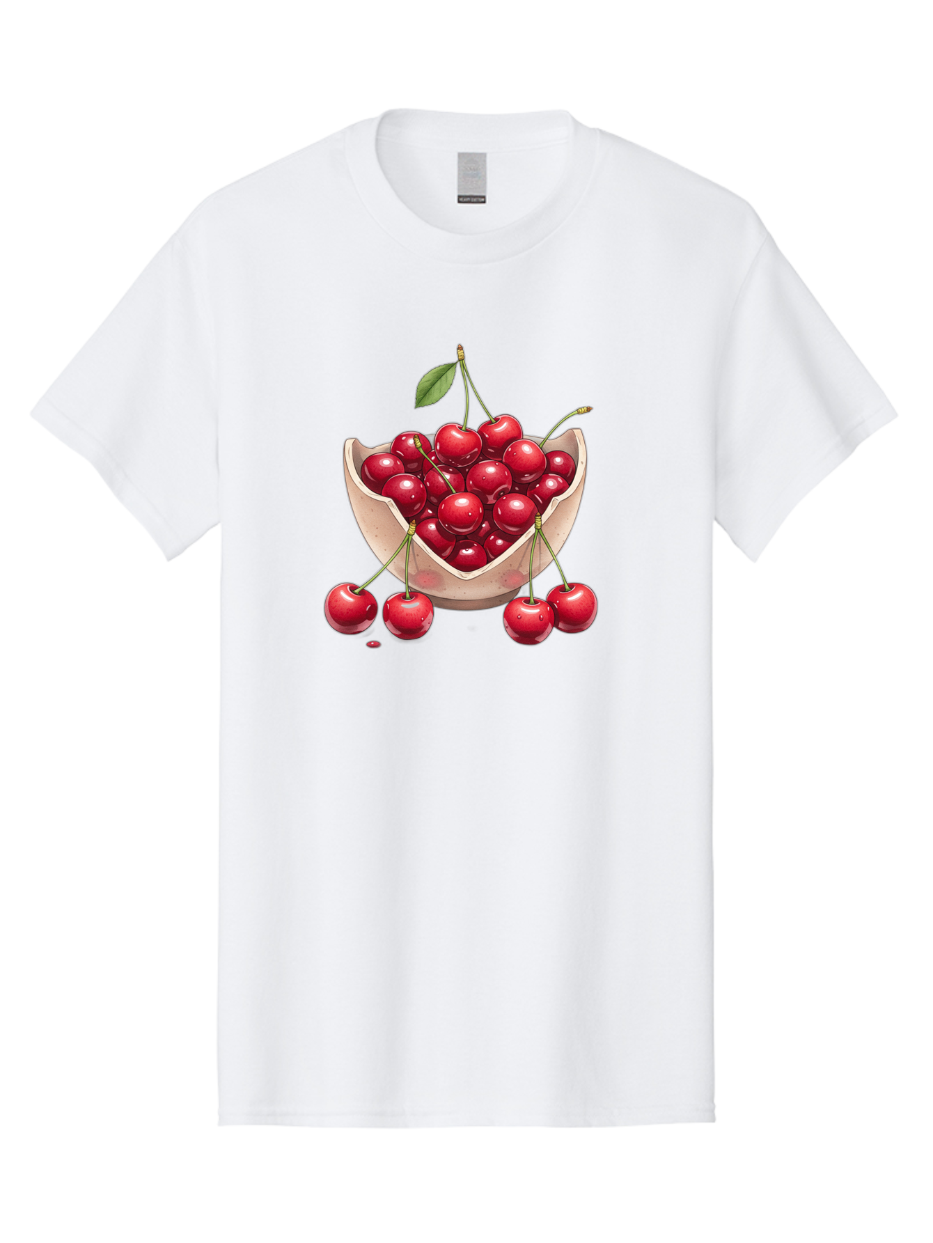 Cherries-In-Bowl-23 Men'S Graphic Tee, 100% Cotton, Comfortable Casual Summer Wear, Machine Washable, Vintage Camera, Old Camera, Antique Camera, Black Camera, Classic Photography, Photography Equipment, Nostalgic Device, Film Camera, Bai688