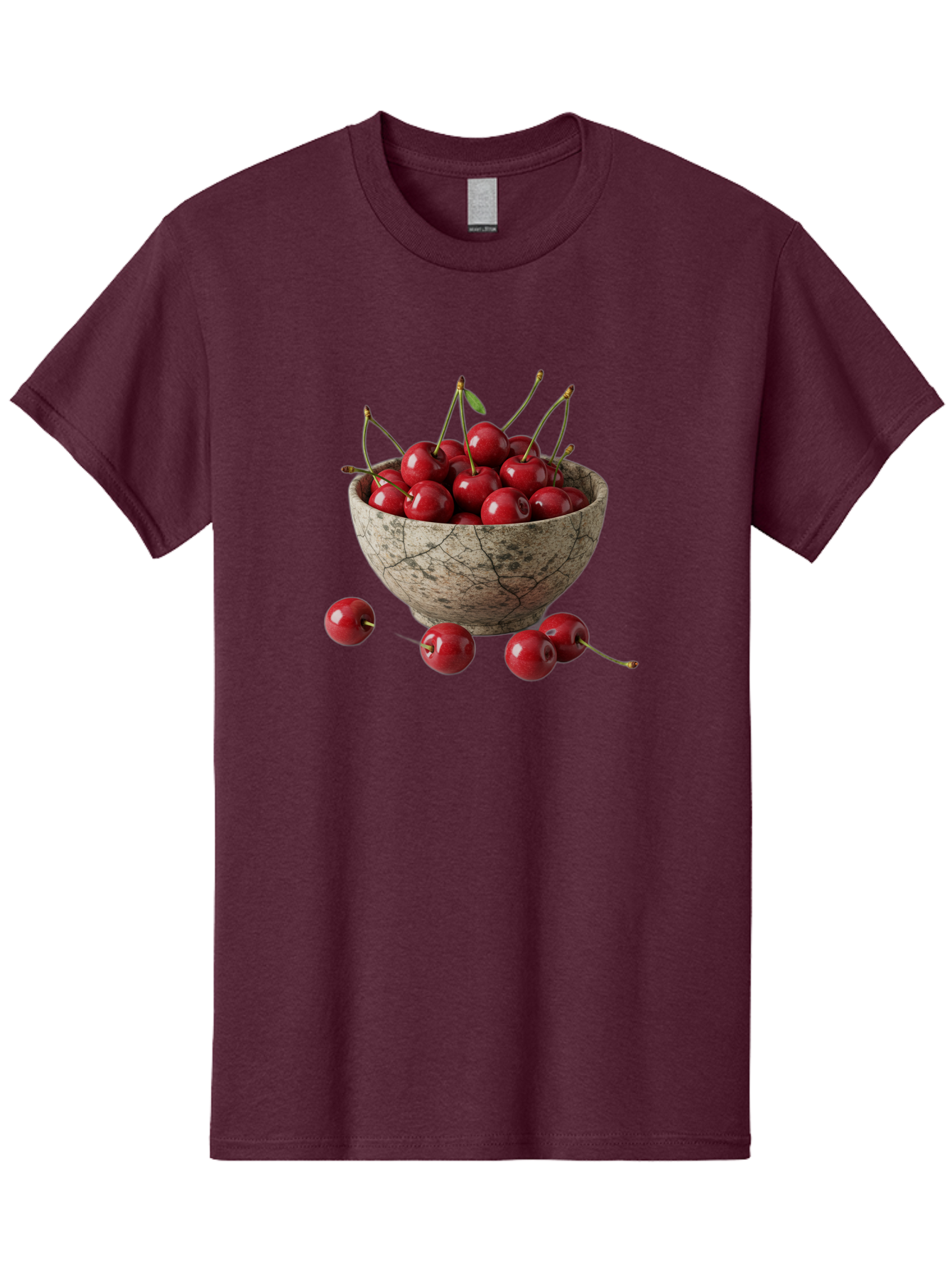 Cherries-In-Bowl-24 Men'S Graphic Tee, 100% Cotton, Comfortable Casual Summer Wear, Machine Washable, Vintage Camera, Old Camera, Antique Camera, Black Camera, Classic Photography, Photography Equipment, Nostalgic Device, Film Camera, Bai689