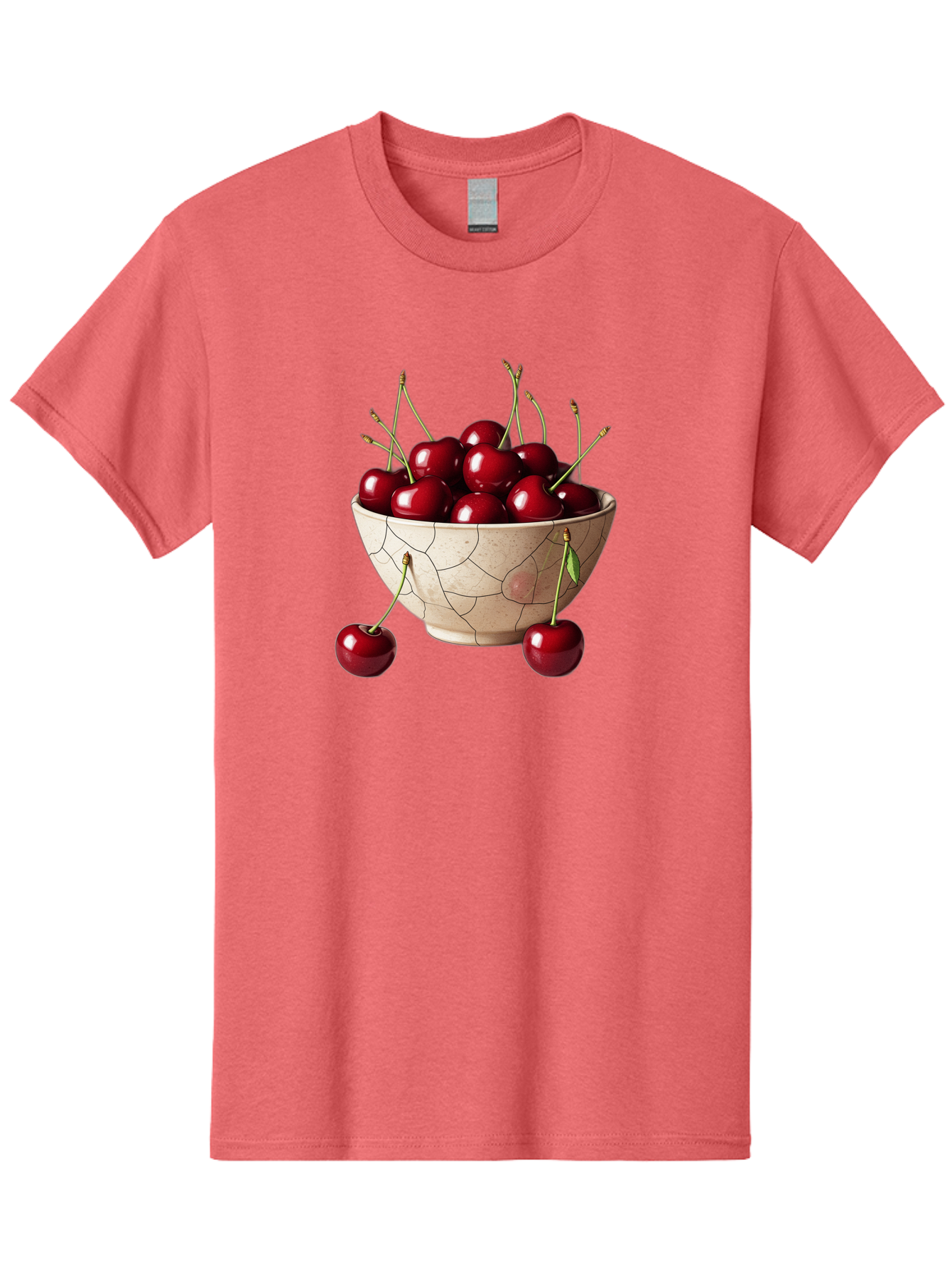 Cherries-In-Bowl-25 Men'S Graphic Tee, 100% Cotton, Comfortable Casual Summer Wear, Machine Washable, Vintage Camera, Old Camera, Antique Camera, Black Camera, Classic Photography, Photography Equipment, Nostalgic Device, Film Camera, Bai690