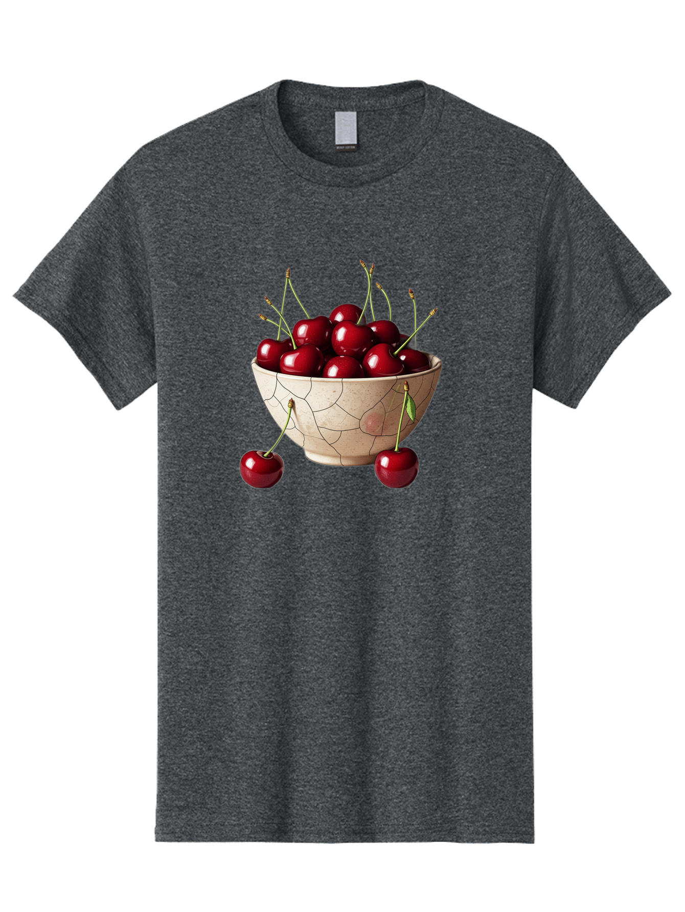 Cherries-In-Bowl-25 Men'S Graphic Tee, 100% Cotton, Comfortable Casual Summer Wear, Machine Washable, Vintage Camera, Old Camera, Antique Camera, Black Camera, Classic Photography, Photography Equipment, Nostalgic Device, Film Camera, Bai690