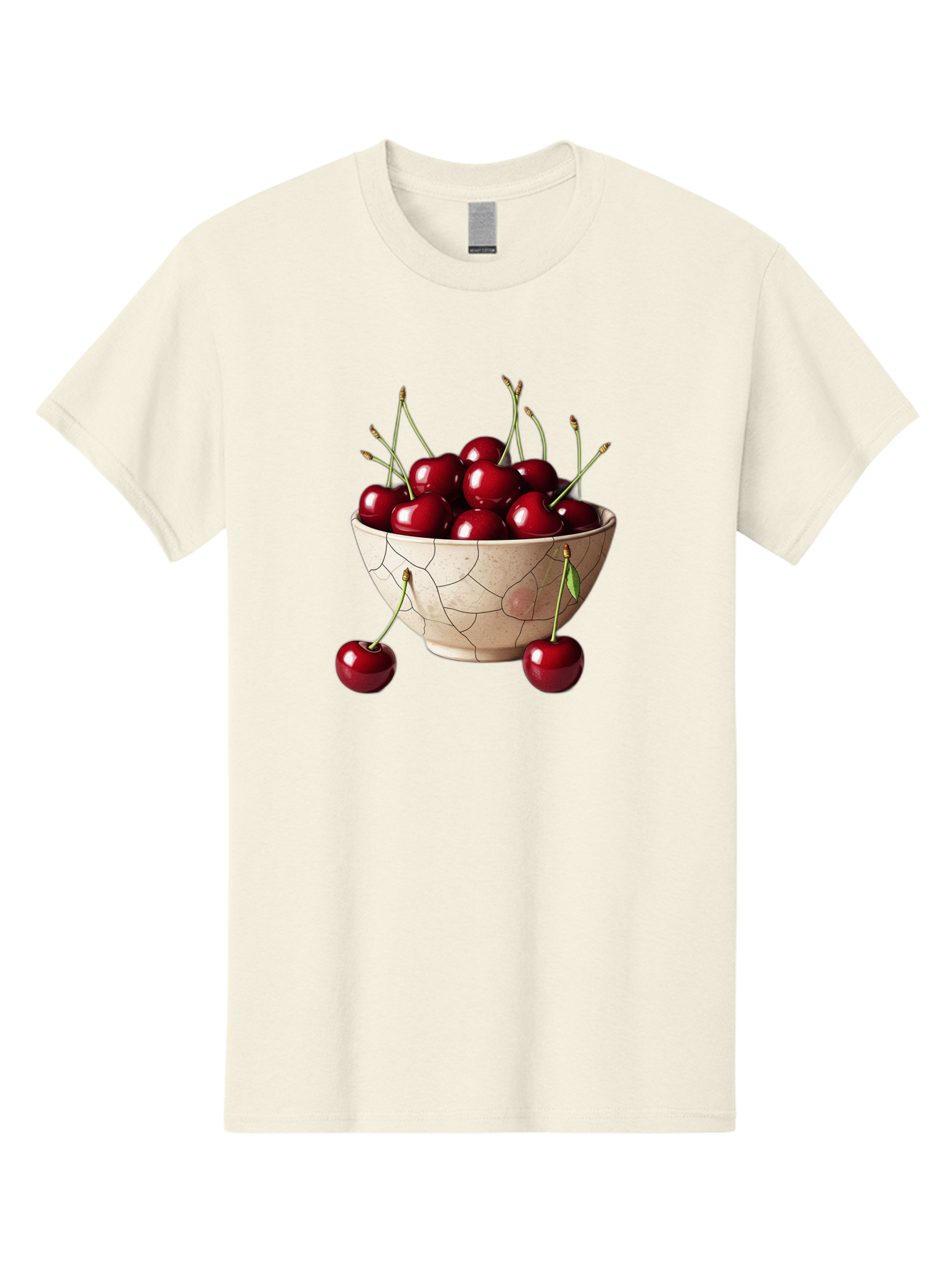 Cherries-In-Bowl-25 Men'S Graphic Tee, 100% Cotton, Comfortable Casual Summer Wear, Machine Washable, Vintage Camera, Old Camera, Antique Camera, Black Camera, Classic Photography, Photography Equipment, Nostalgic Device, Film Camera, Bai690