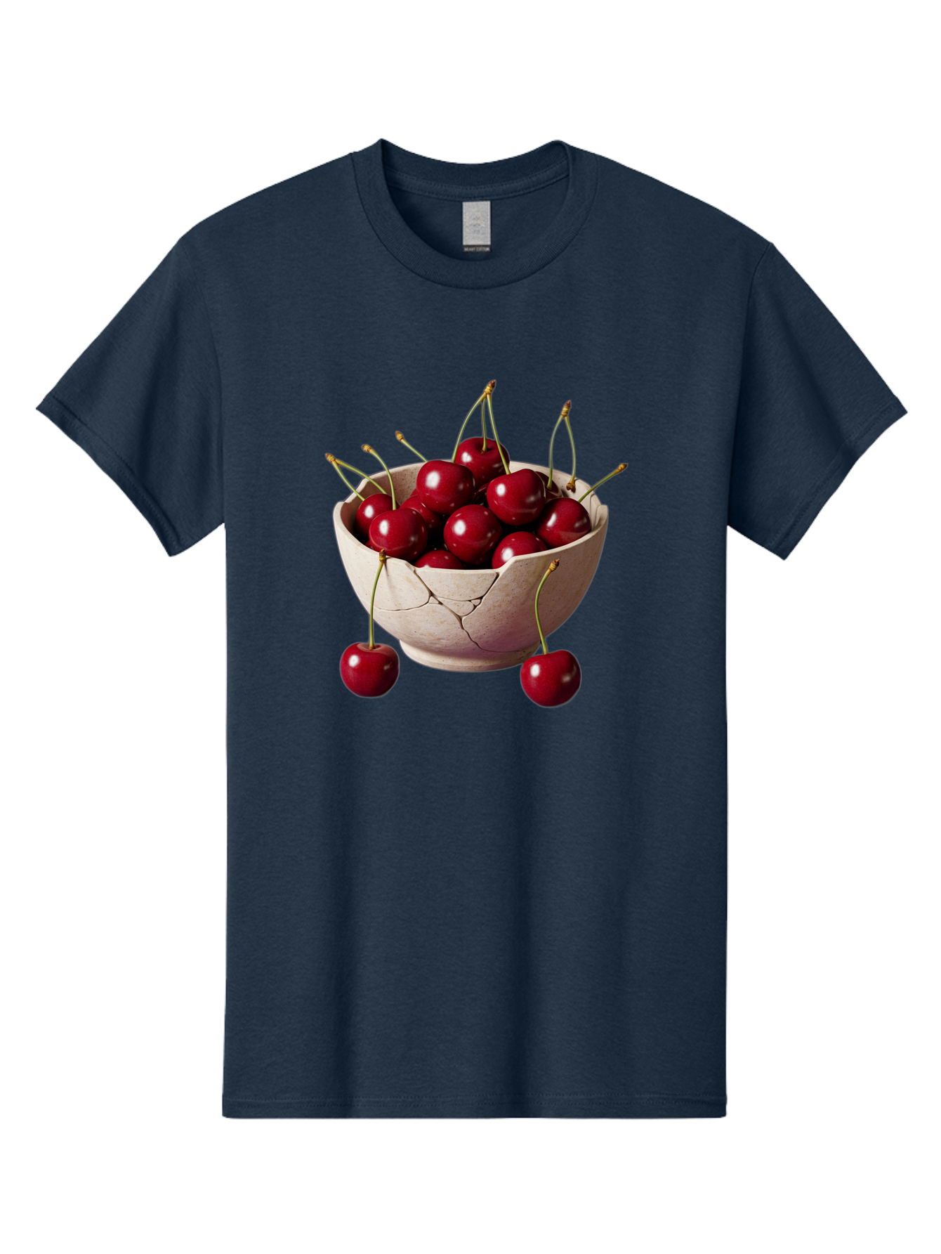 Cherries-In-Bowl-26 Men'S Graphic Tee, 100% Cotton, Comfortable Casual Summer Wear, Machine Washable, Vintage Camera, Old Camera, Antique Camera, Black Camera, Classic Photography, Photography Equipment, Nostalgic Device, Film Camera, Bai691