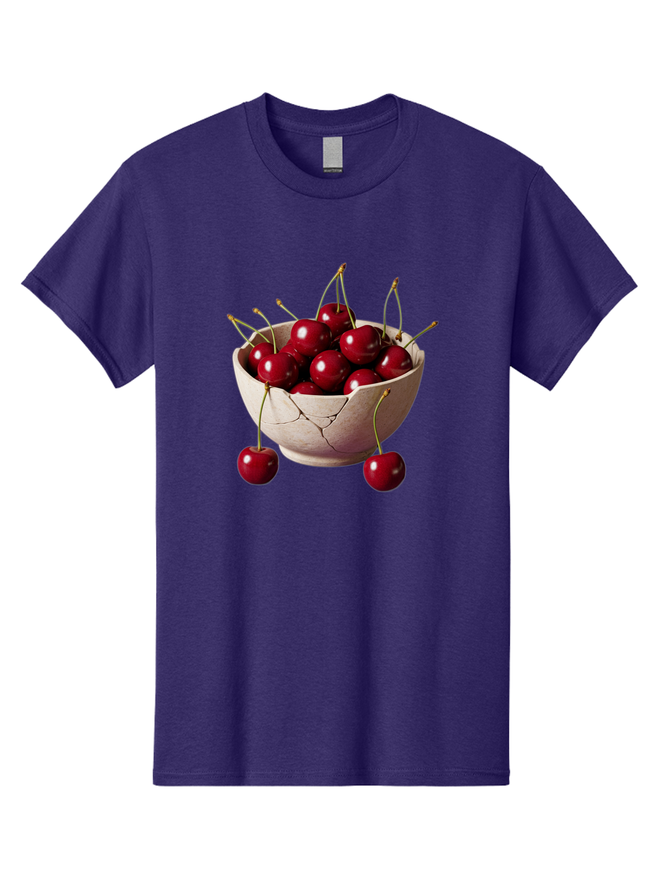 Cherries-In-Bowl-26 Men'S Graphic Tee, 100% Cotton, Comfortable Casual Summer Wear, Machine Washable, Vintage Camera, Old Camera, Antique Camera, Black Camera, Classic Photography, Photography Equipment, Nostalgic Device, Film Camera, Bai691