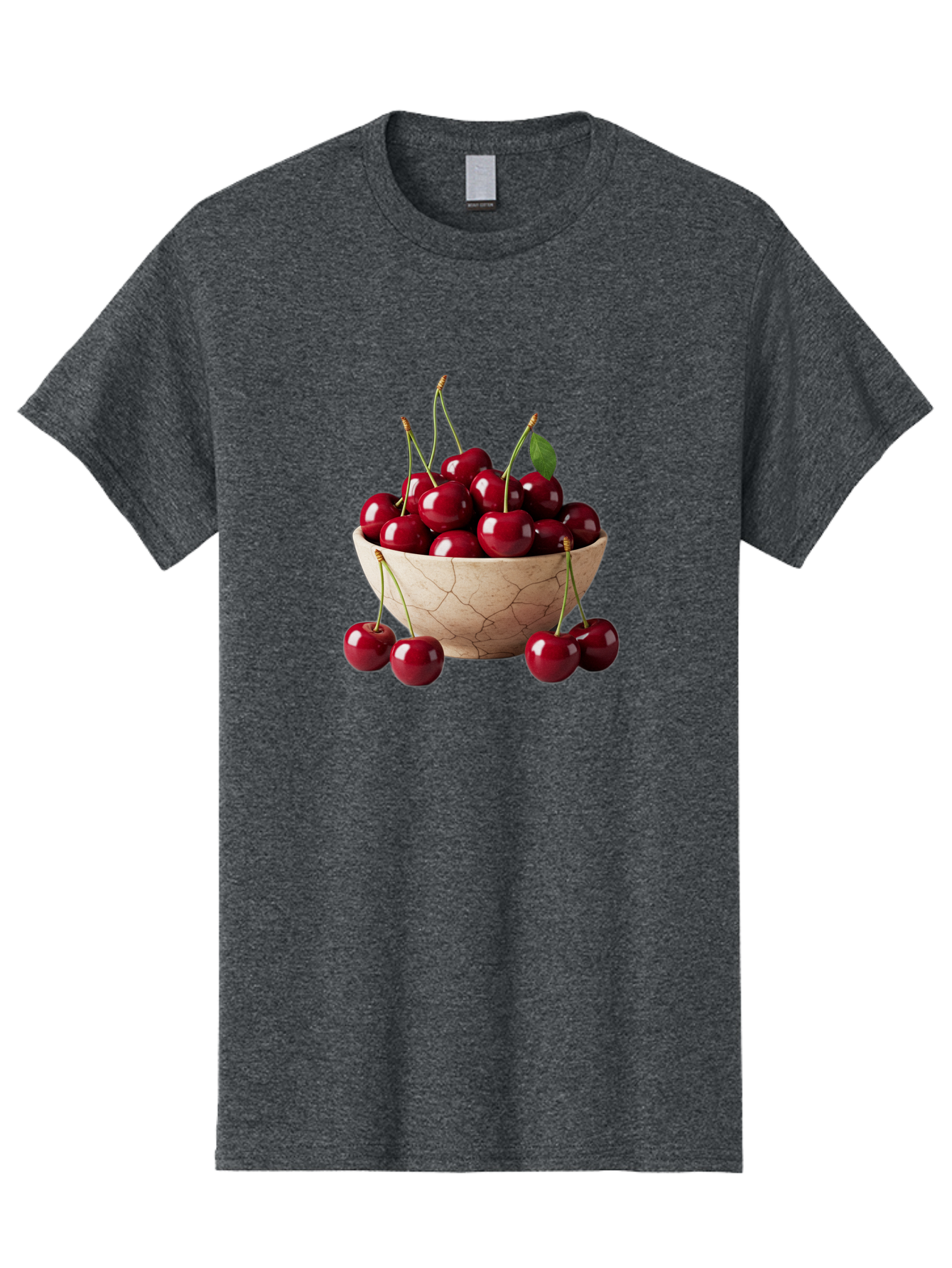 Cherries-In-Bowl-27 Men'S Graphic Tee, 100% Cotton, Comfortable Casual Summer Wear, Machine Washable, Vintage Camera, Old Camera, Antique Camera, Black Camera, Classic Photography, Photography Equipment, Nostalgic Device, Film Camera, Bai692