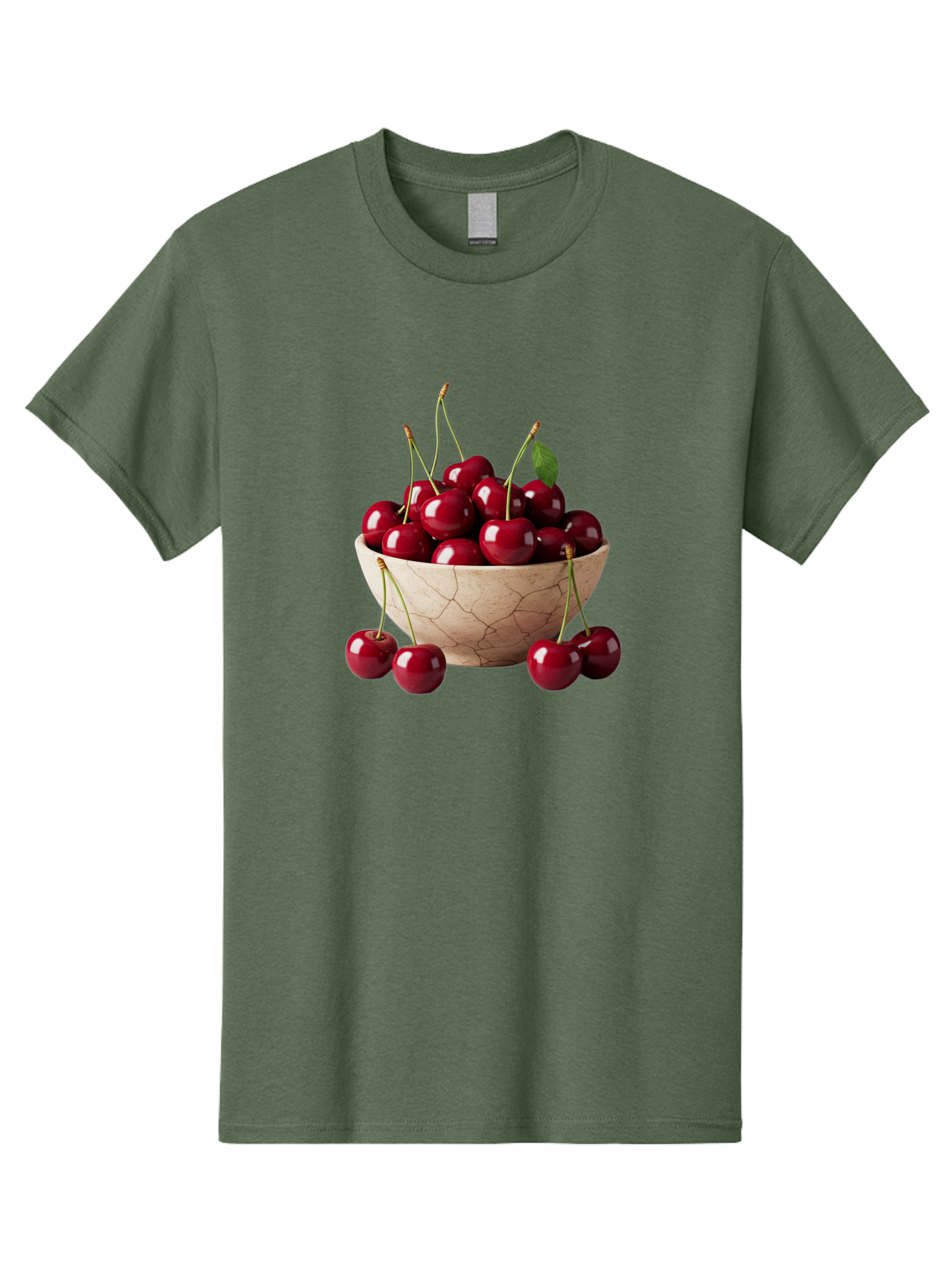 Cherries-In-Bowl-27 Men'S Graphic Tee, 100% Cotton, Comfortable Casual Summer Wear, Machine Washable, Vintage Camera, Old Camera, Antique Camera, Black Camera, Classic Photography, Photography Equipment, Nostalgic Device, Film Camera, Bai692