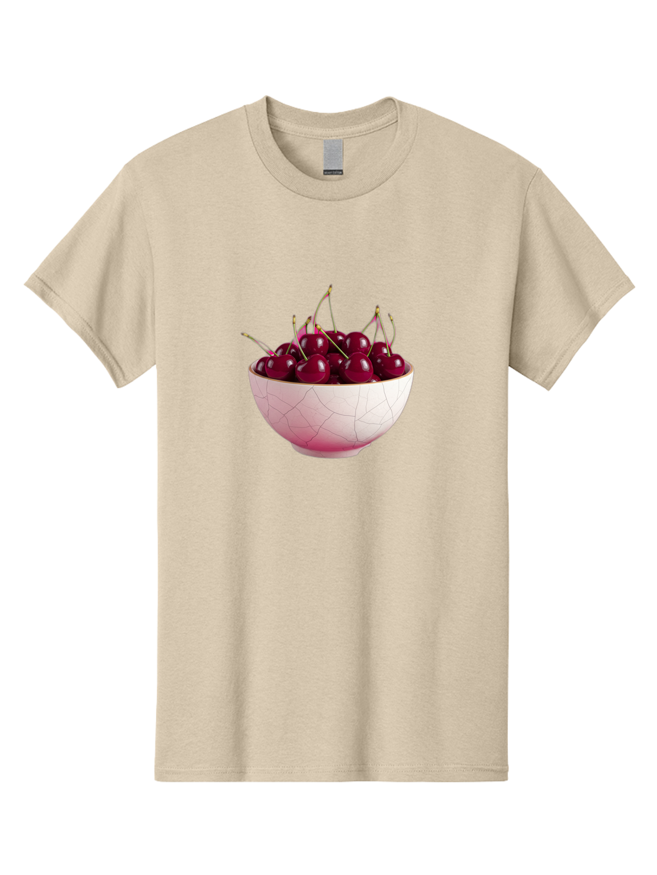 Cherries-In-Bowl-4 Men'S Graphic Tee, 100% Cotton, Comfortable Casual Summer Wear, Machine Washable, Vintage Camera, Old Camera, Antique Camera, Black Camera, Classic Photography, Photography Equipment, Nostalgic Device, Film Camera, Bai694