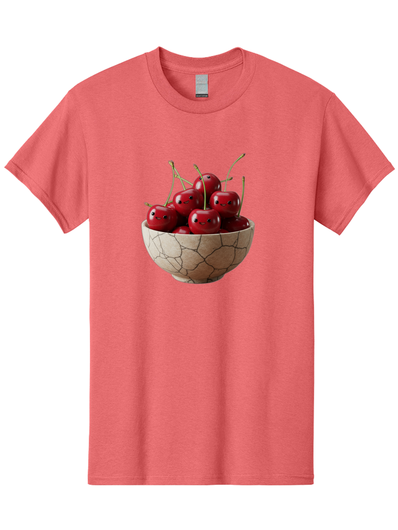 Cherries-In-Bowl-5 Men'S Graphic Tee, 100% Cotton, Comfortable Casual Summer Wear, Machine Washable, Vintage Camera, Old Camera, Antique Camera, Black Camera, Classic Photography, Photography Equipment, Nostalgic Device, Film Camera, Bai695