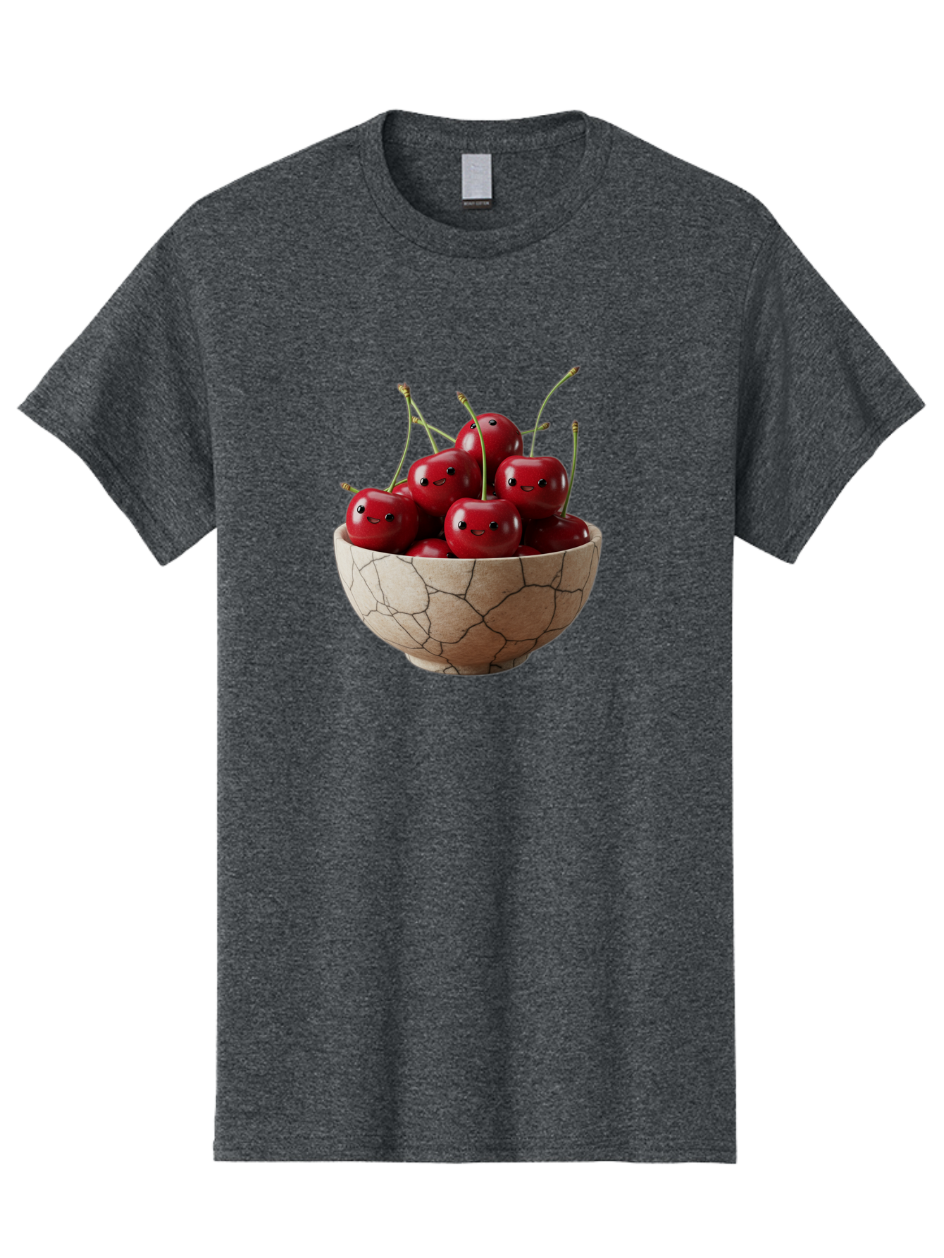 Cherries-In-Bowl-5 Men'S Graphic Tee, 100% Cotton, Comfortable Casual Summer Wear, Machine Washable, Vintage Camera, Old Camera, Antique Camera, Black Camera, Classic Photography, Photography Equipment, Nostalgic Device, Film Camera, Bai695