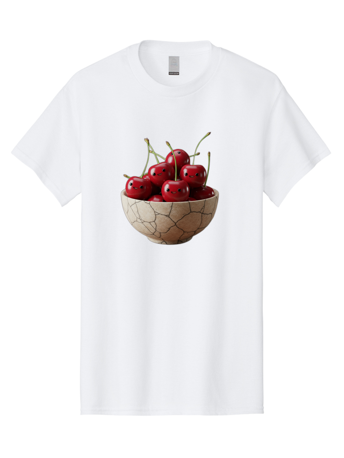 Cherries-In-Bowl-5 Men'S Graphic Tee, 100% Cotton, Comfortable Casual Summer Wear, Machine Washable, Vintage Camera, Old Camera, Antique Camera, Black Camera, Classic Photography, Photography Equipment, Nostalgic Device, Film Camera, Bai695