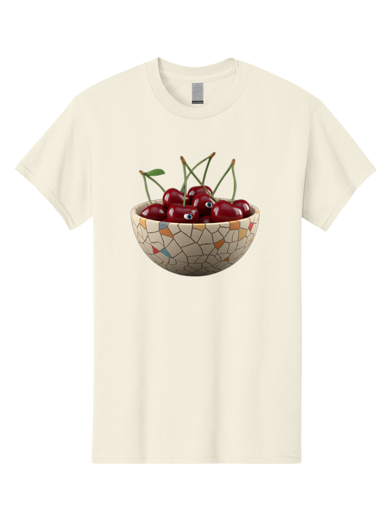 Cherries-In-Bowl-7 Men'S Graphic Tee, 100% Cotton, Comfortable Casual Summer Wear, Machine Washable, Vintage Camera, Old Camera, Antique Camera, Black Camera, Classic Photography, Photography Equipment, Nostalgic Device, Film Camera, Bai697