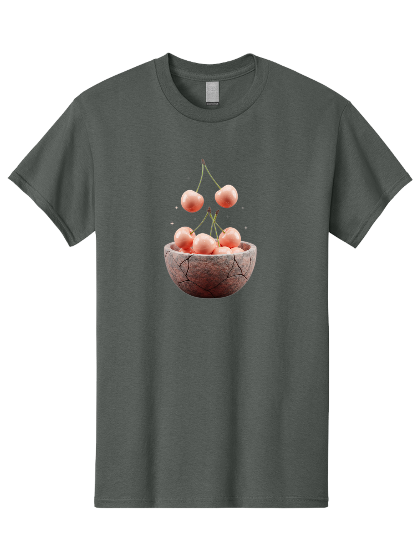 Cherries-In-Bowl-8 Men'S Graphic Tee, 100% Cotton, Comfortable Casual Summer Wear, Machine Washable, Vintage Camera, Old Camera, Antique Camera, Black Camera, Classic Photography, Photography Equipment, Nostalgic Device, Film Camera, Bai698