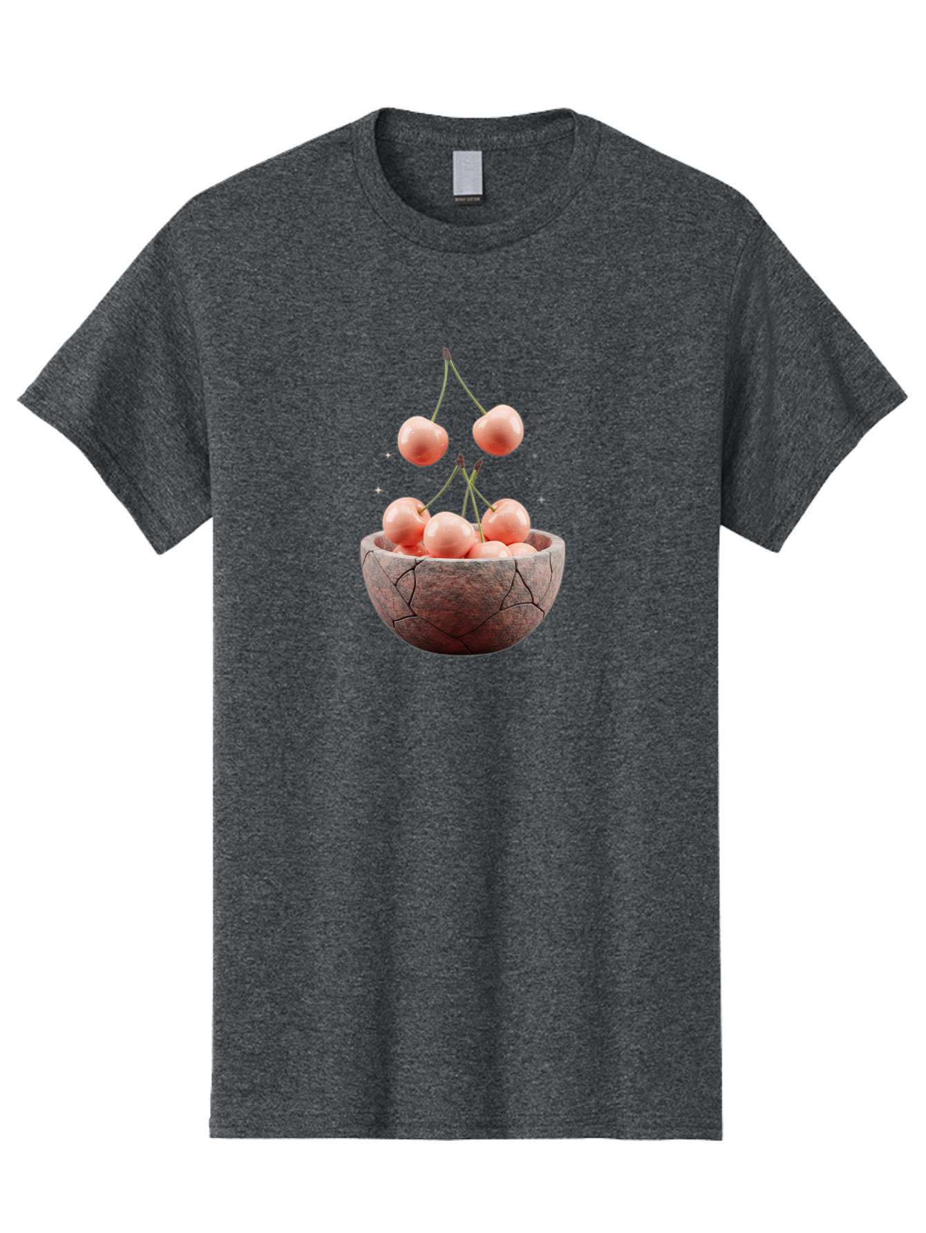 Cherries-In-Bowl-8 Men'S Graphic Tee, 100% Cotton, Comfortable Casual Summer Wear, Machine Washable, Vintage Camera, Old Camera, Antique Camera, Black Camera, Classic Photography, Photography Equipment, Nostalgic Device, Film Camera, Bai698