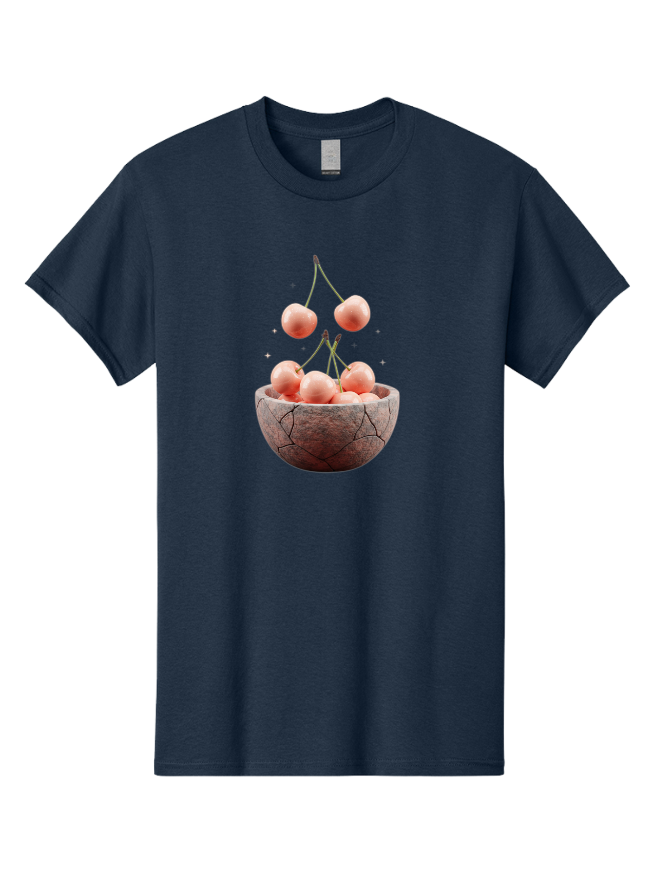 Cherries-In-Bowl-8 Men'S Graphic Tee, 100% Cotton, Comfortable Casual Summer Wear, Machine Washable, Vintage Camera, Old Camera, Antique Camera, Black Camera, Classic Photography, Photography Equipment, Nostalgic Device, Film Camera, Bai698