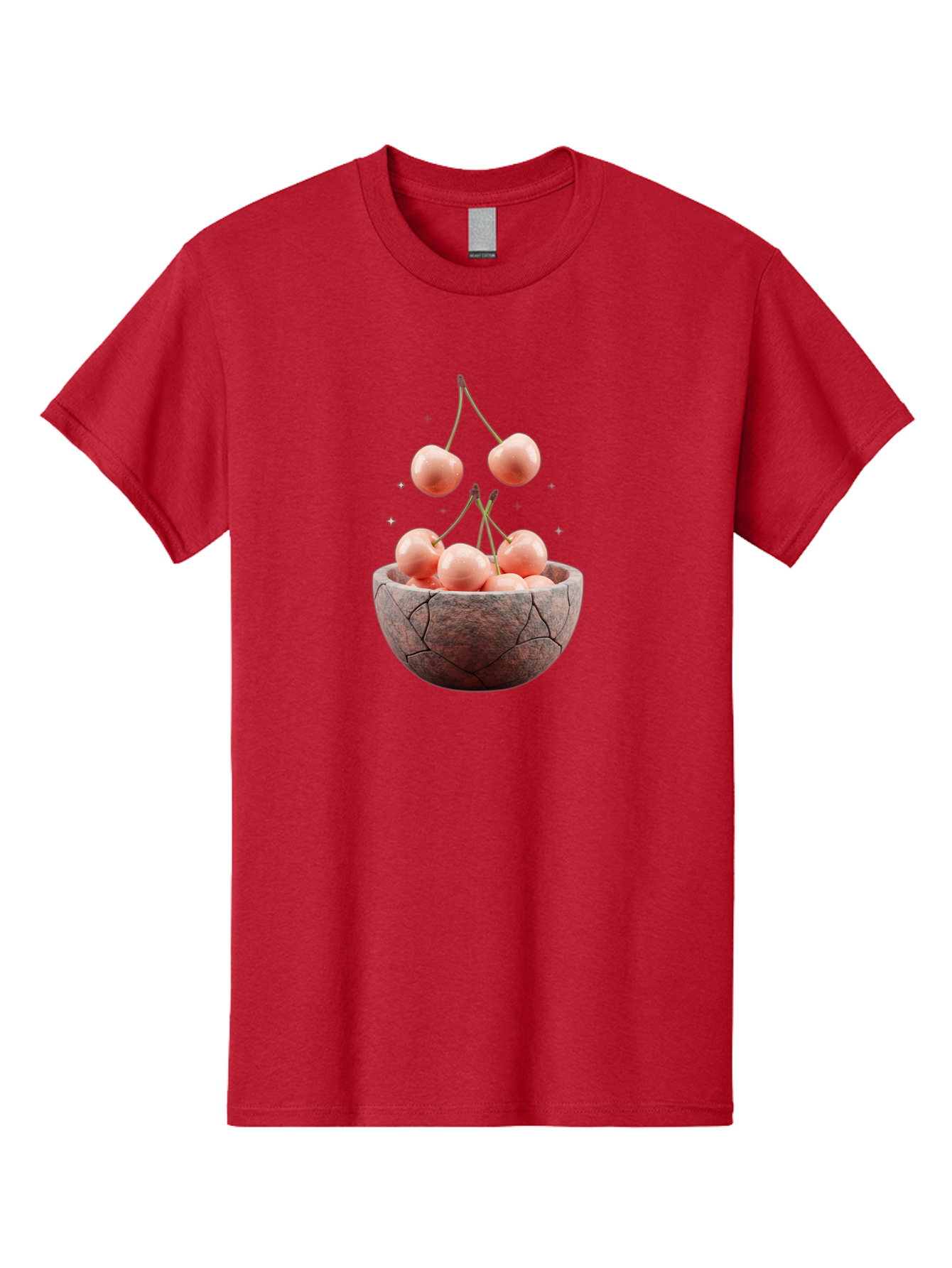 Cherries-In-Bowl-8 Men'S Graphic Tee, 100% Cotton, Comfortable Casual Summer Wear, Machine Washable, Vintage Camera, Old Camera, Antique Camera, Black Camera, Classic Photography, Photography Equipment, Nostalgic Device, Film Camera, Bai698