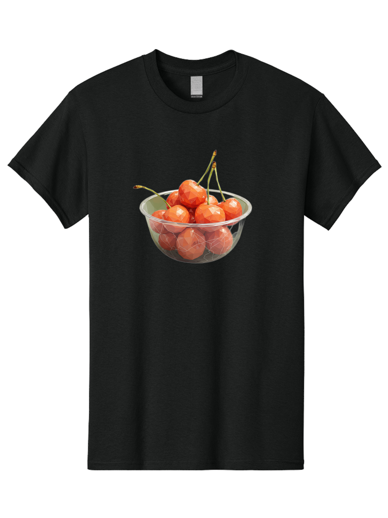 Cherries-In-Bowl-9 Men'S Graphic Tee, 100% Cotton, Comfortable Casual Summer Wear, Machine Washable, Vintage Camera, Old Camera, Antique Camera, Black Camera, Classic Photography, Photography Equipment, Nostalgic Device, Film Camera, Bai699