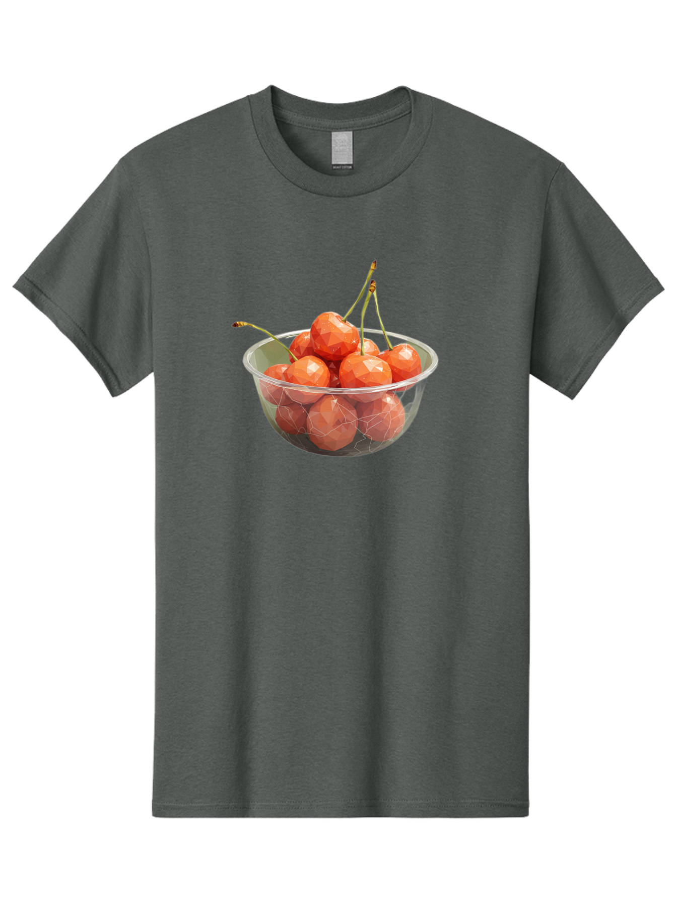 Cherries-In-Bowl-9 Men'S Graphic Tee, 100% Cotton, Comfortable Casual Summer Wear, Machine Washable, Vintage Camera, Old Camera, Antique Camera, Black Camera, Classic Photography, Photography Equipment, Nostalgic Device, Film Camera, Bai699