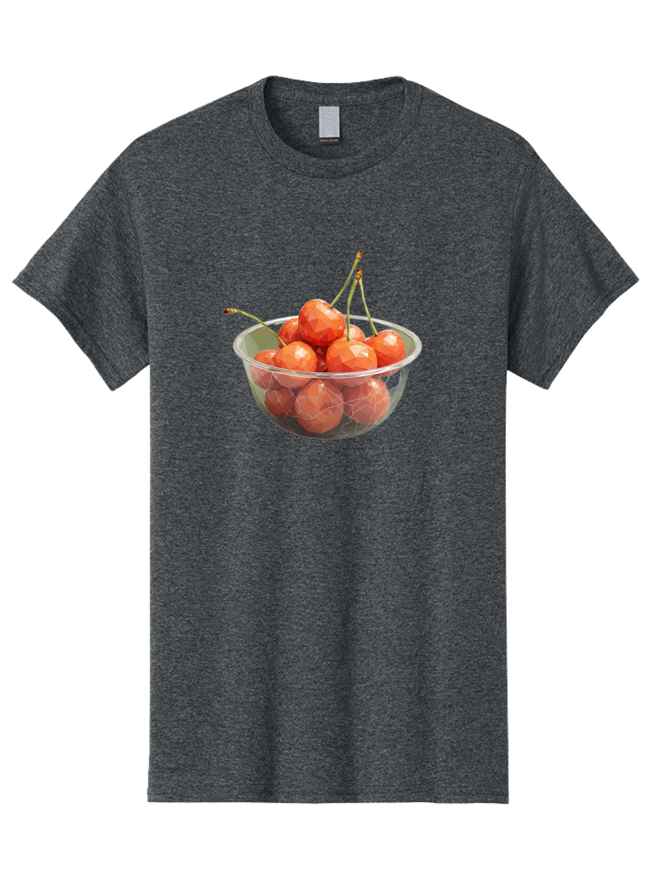 Cherries-In-Bowl-9 Men'S Graphic Tee, 100% Cotton, Comfortable Casual Summer Wear, Machine Washable, Vintage Camera, Old Camera, Antique Camera, Black Camera, Classic Photography, Photography Equipment, Nostalgic Device, Film Camera, Bai699