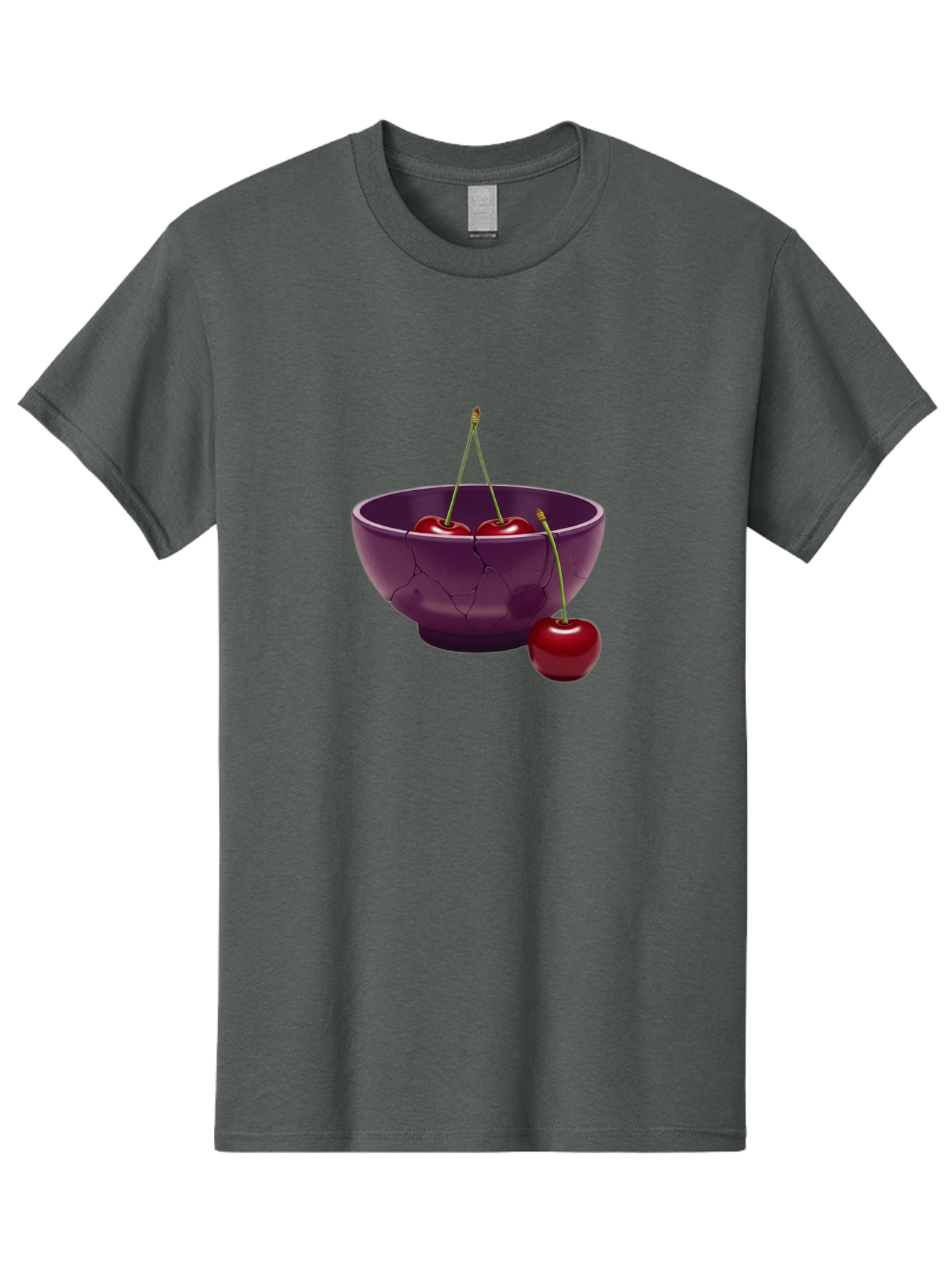 Cherries-In-Bowl Men'S Graphic Tee, 100% Cotton, Comfortable Casual Summer Wear, Machine Washable, Vintage Camera, Old Camera, Antique Camera, Black Camera, Classic Photography, Photography Equipment, Nostalgic Device, Film Camera, Camera Art Bai700