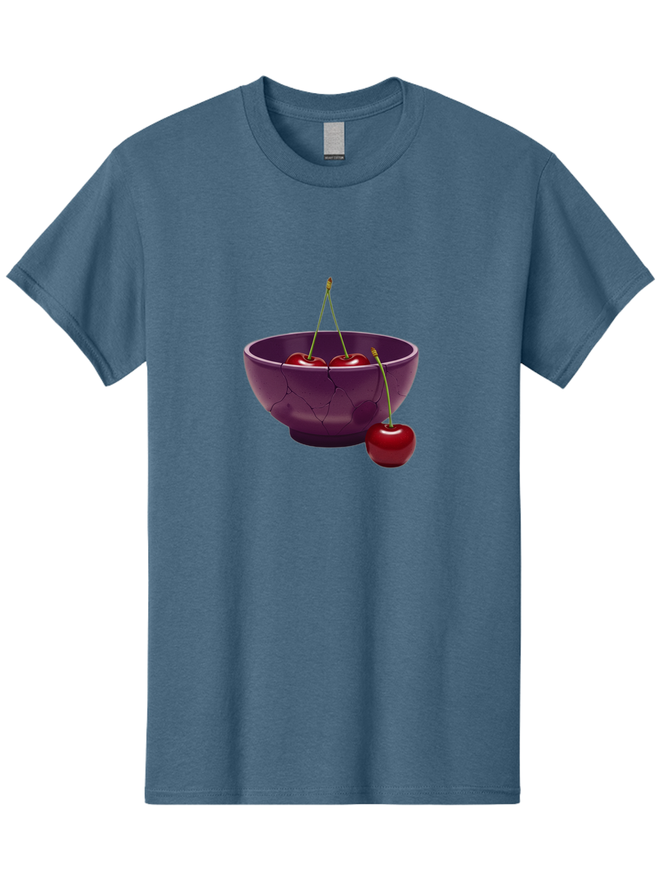 Cherries-In-Bowl Men'S Graphic Tee, 100% Cotton, Comfortable Casual Summer Wear, Machine Washable, Vintage Camera, Old Camera, Antique Camera, Black Camera, Classic Photography, Photography Equipment, Nostalgic Device, Film Camera, Camera Art Bai700