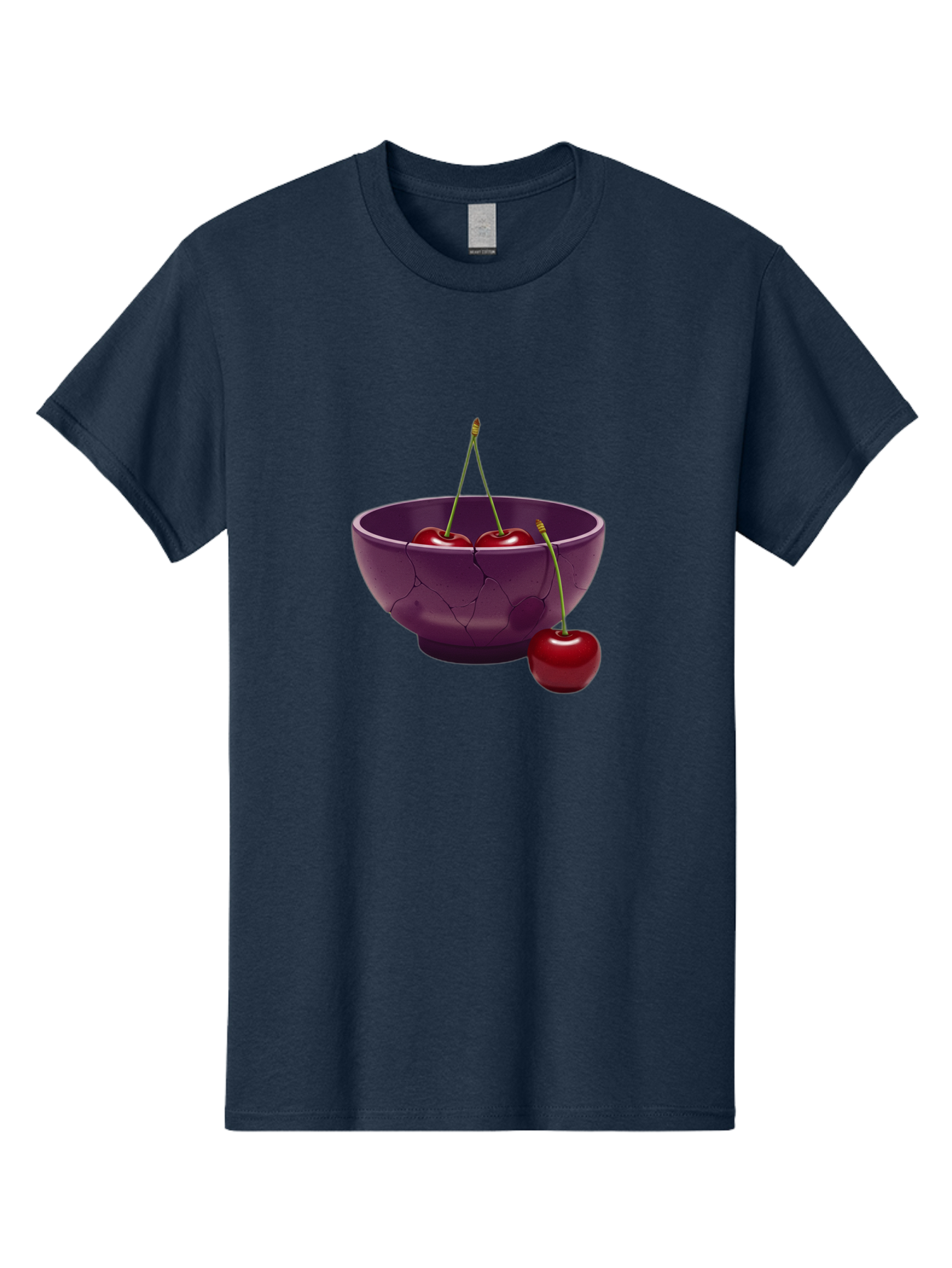 Cherries-In-Bowl Men'S Graphic Tee, 100% Cotton, Comfortable Casual Summer Wear, Machine Washable, Vintage Camera, Old Camera, Antique Camera, Black Camera, Classic Photography, Photography Equipment, Nostalgic Device, Film Camera, Camera Art Bai700