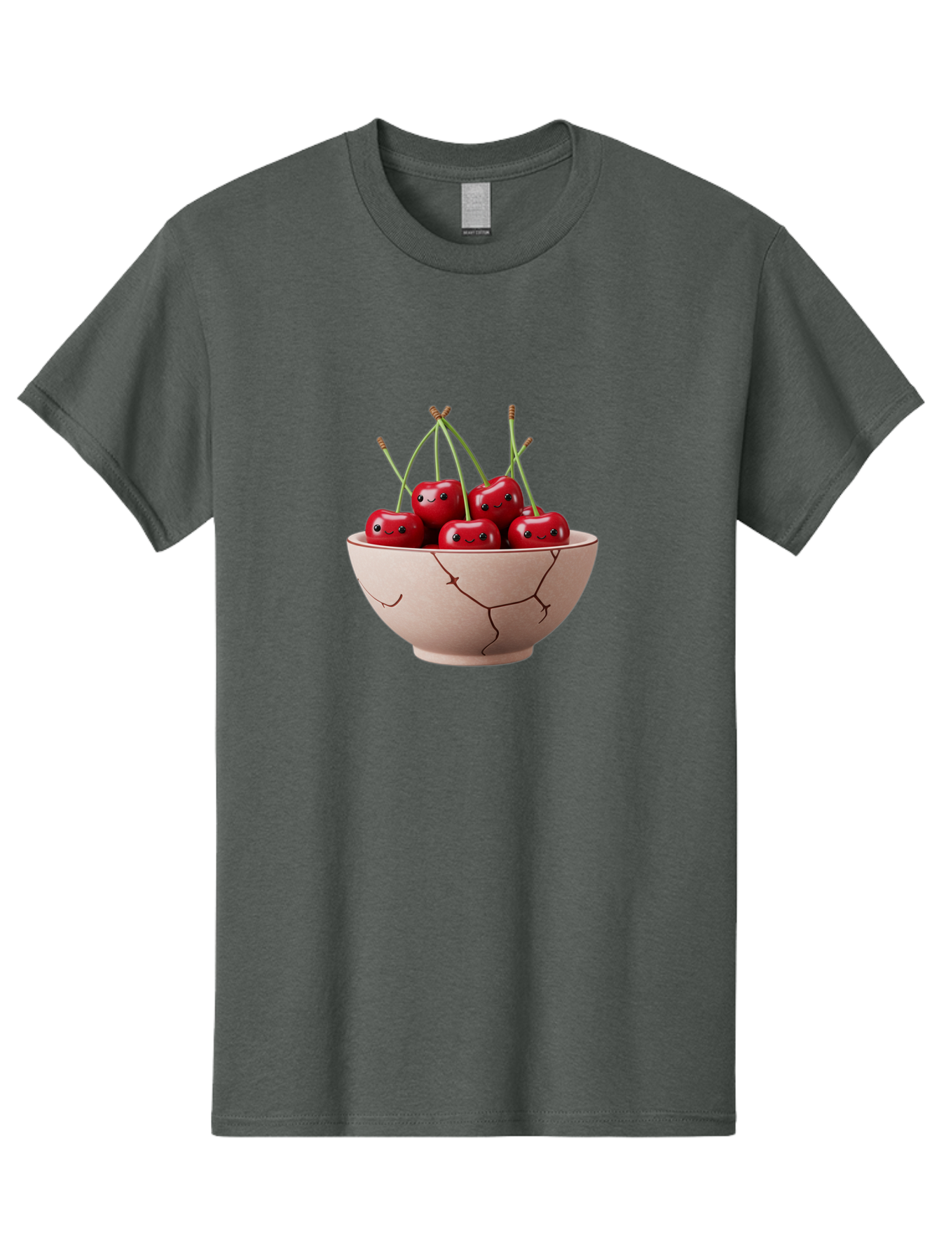 Cherries-In-Broken-Bowl Men'S Graphic Tee, 100% Cotton, Comfortable Casual Summer Wear, Machine Washable, Vintage Camera, Old Camera, Antique Camera, Black Camera, Classic Photography, Photography Equipment, Nostalgic Device, Film Camera, Bai701