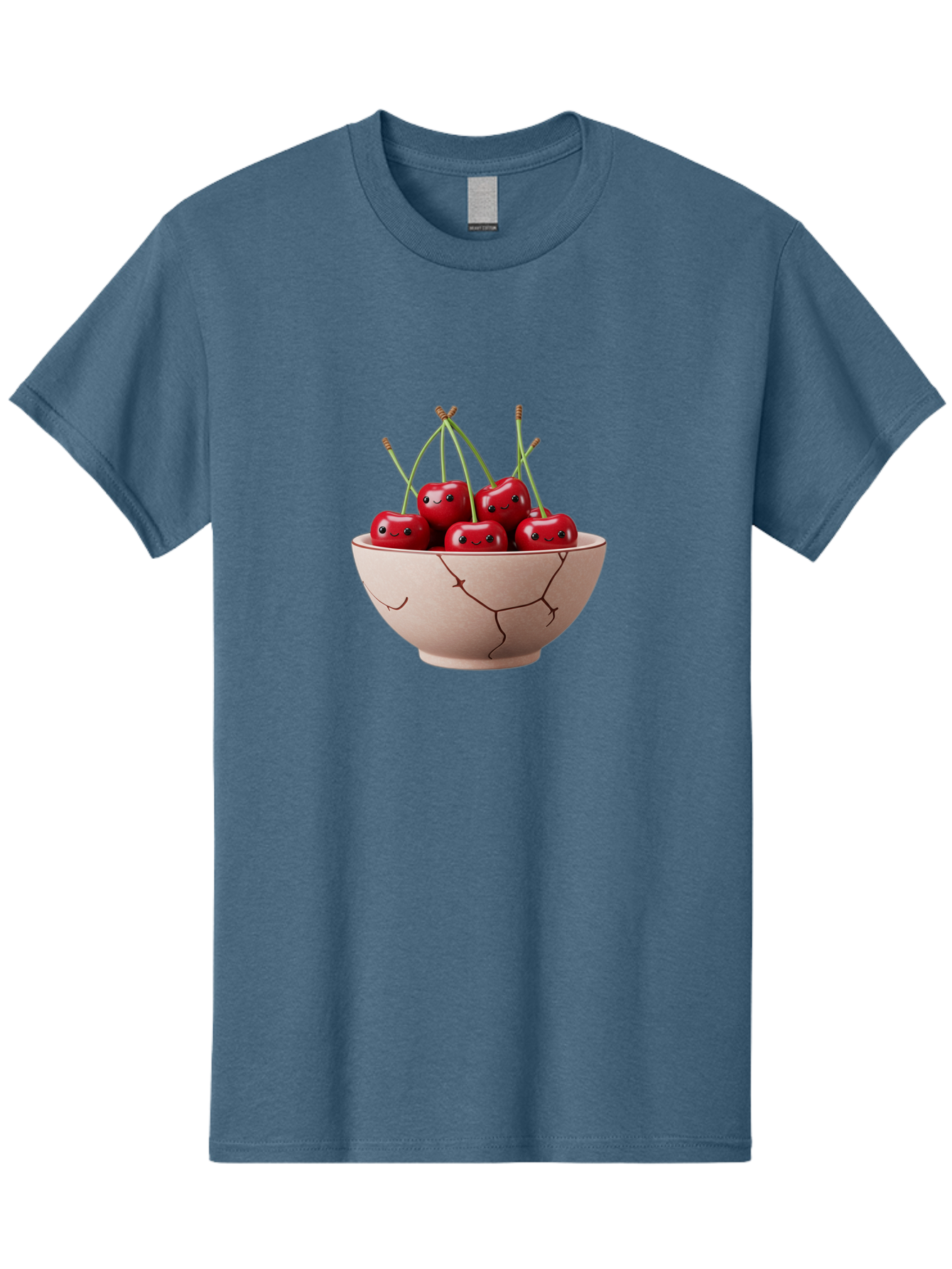 Cherries-In-Broken-Bowl Men'S Graphic Tee, 100% Cotton, Comfortable Casual Summer Wear, Machine Washable, Vintage Camera, Old Camera, Antique Camera, Black Camera, Classic Photography, Photography Equipment, Nostalgic Device, Film Camera, Bai701